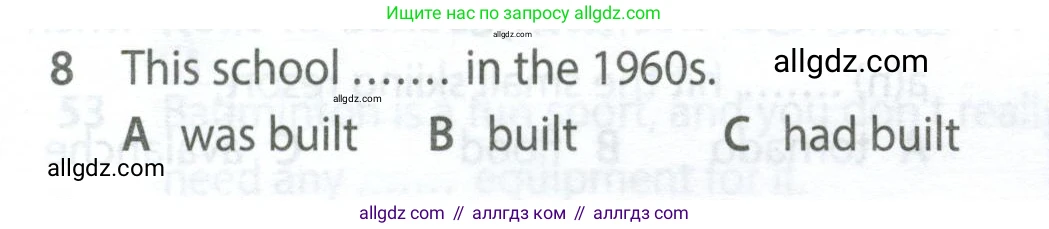 Английский язык (english), 9 класс контрольные задания (test booklet), авторы: Ваулина Юлия Евгеньевна (Vaulina Julia), Дули Дженни (Dooley Jenny), Подоляко Ольга Евгеньевна (Podolyako Olga), Эванс Вирджиния (Evans Virginia), издательство Просвещение, Москва, 2023, страница 5, номер 8, Условие 2024
