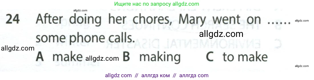 Английский язык (english), 9 класс контрольные задания (test booklet), авторы: Ваулина Юлия Евгеньевна (Vaulina Julia), Дули Дженни (Dooley Jenny), Подоляко Ольга Евгеньевна (Podolyako Olga), Эванс Вирджиния (Evans Virginia), издательство Просвещение, Москва, 2023, страница 27, номер 24, Условие 2024