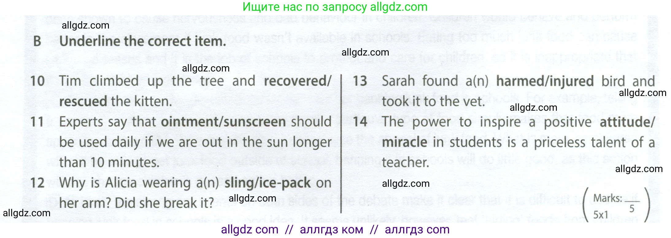 Английский язык (english), 9 класс контрольные задания (test booklet), авторы: Ваулина Юлия Евгеньевна (Vaulina Julia), Дули Дженни (Dooley Jenny), Подоляко Ольга Евгеньевна (Podolyako Olga), Эванс Вирджиния (Evans Virginia), издательство Просвещение, Москва, 2023, страница 42, номер B, Условие 2024