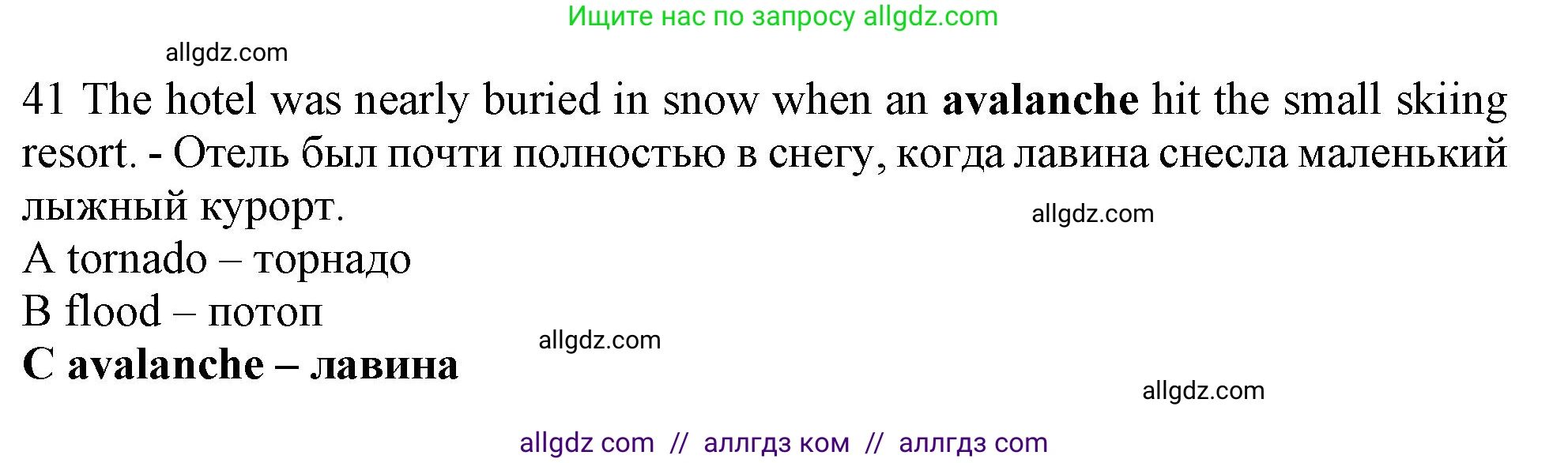 Английский язык (english), 9 класс контрольные задания (test booklet), авторы: Ваулина Юлия Евгеньевна (Vaulina Julia), Дули Дженни (Dooley Jenny), Подоляко Ольга Евгеньевна (Podolyako Olga), Эванс Вирджиния (Evans Virginia), издательство Просвещение, Москва, 2023, страница 6, номер 41, Решение 1 (2024)