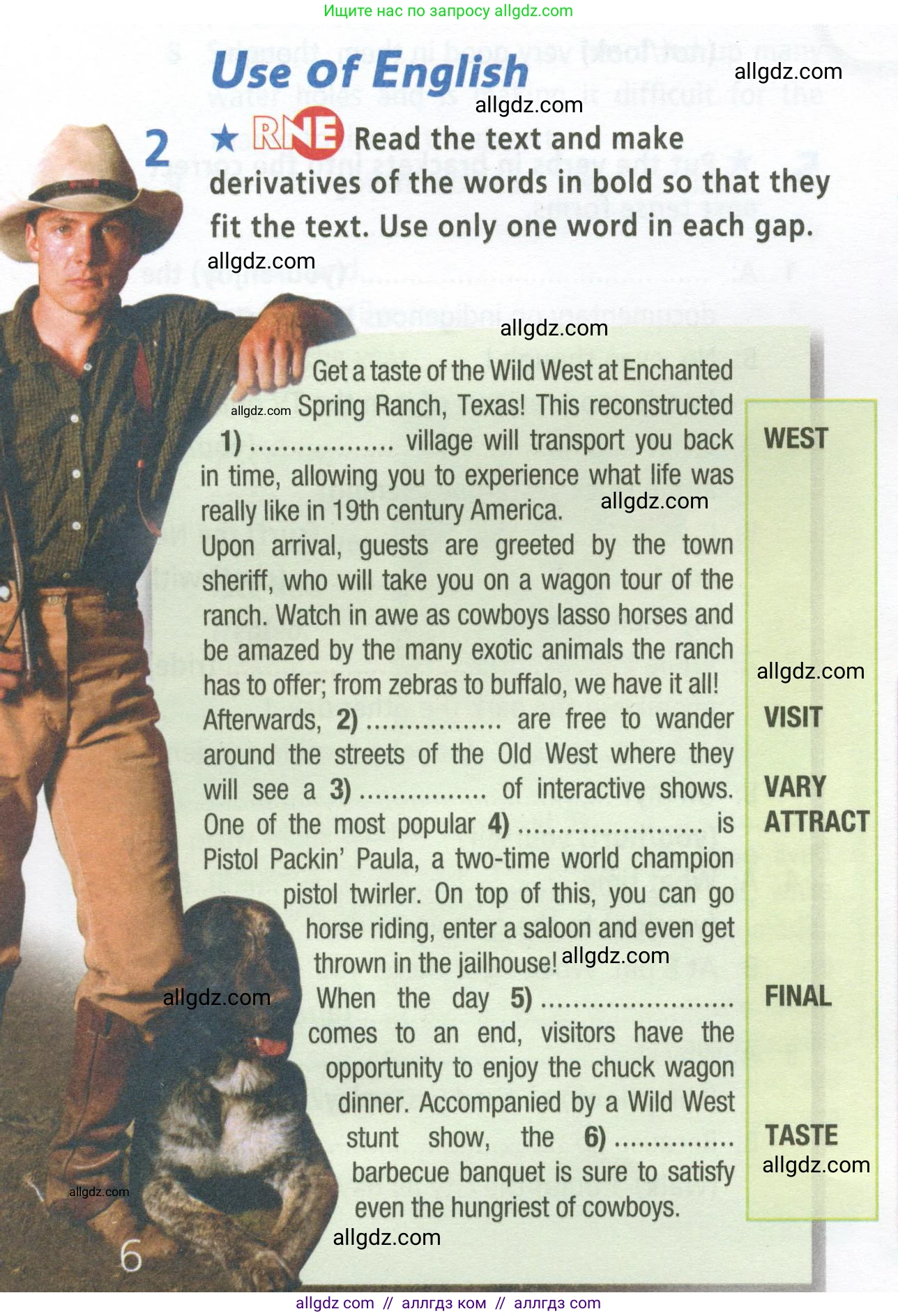 Английский язык (english), 9 класс Рабочая тетрадь (workbook), авторы: Баранова Ксения Михайловна (Baranova Ksenia), Дули Дженни (Dooley Jenny), Копылова Виктория Викторовна (Kopylova Victoria), Мильруд Радислав Петрович (Millrood Radislav), Эванс Вирджиния (Evans Virginia), издательство Просвещение, Москва, 2024, белого цвета, страница 6, номер 2, Условие 2024-2027