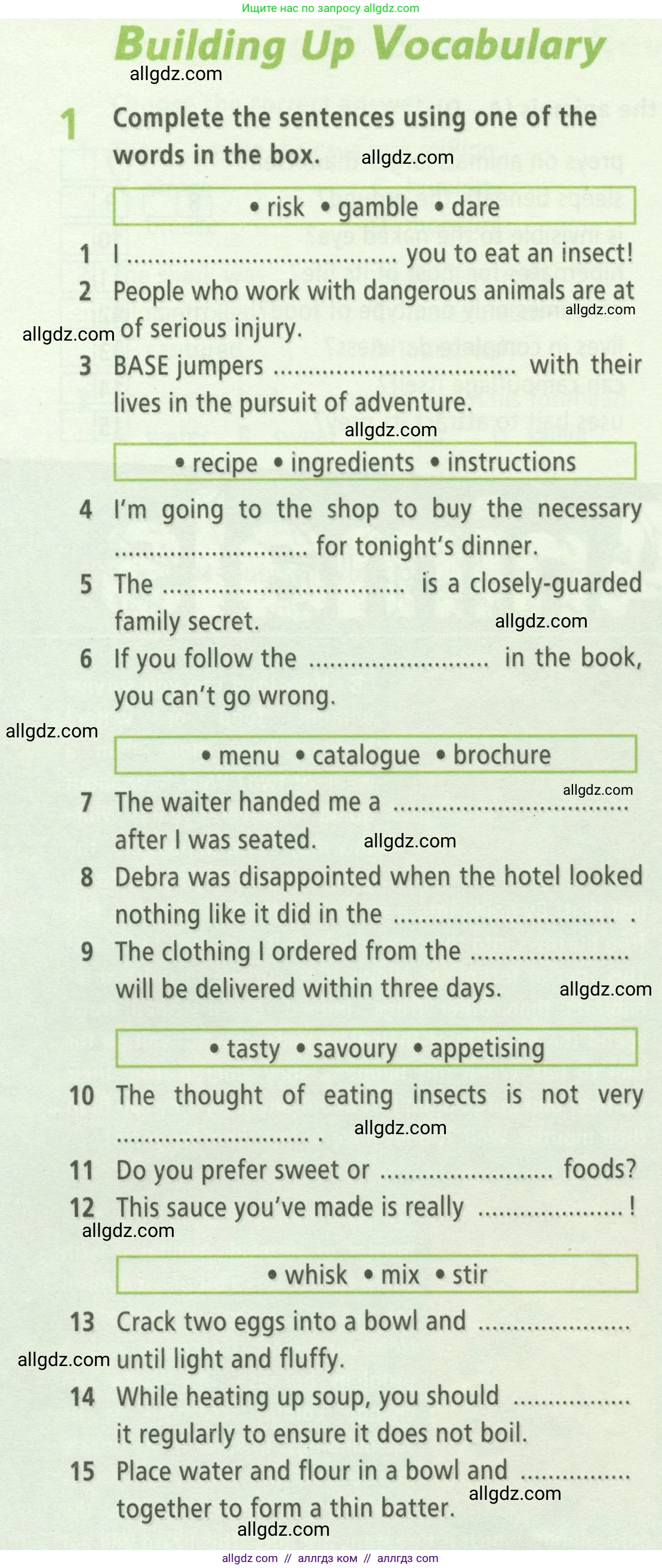 Английский язык (english), 9 класс Рабочая тетрадь (workbook), авторы: Баранова Ксения Михайловна (Baranova Ksenia), Дули Дженни (Dooley Jenny), Копылова Виктория Викторовна (Kopylova Victoria), Мильруд Радислав Петрович (Millrood Radislav), Эванс Вирджиния (Evans Virginia), издательство Просвещение, Москва, 2024, белого цвета, страница 30, номер 1, Условие 2024-2027