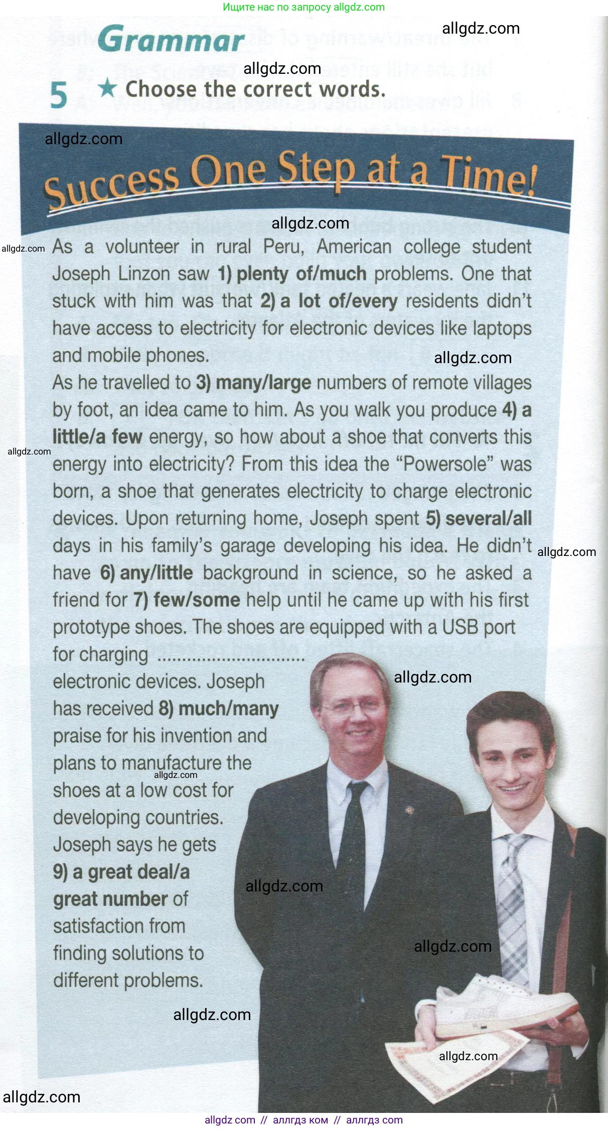 Английский язык (english), 9 класс Рабочая тетрадь (workbook), авторы: Баранова Ксения Михайловна (Baranova Ksenia), Дули Дженни (Dooley Jenny), Копылова Виктория Викторовна (Kopylova Victoria), Мильруд Радислав Петрович (Millrood Radislav), Эванс Вирджиния (Evans Virginia), издательство Просвещение, Москва, 2024, белого цвета, страница 64, номер 5, Условие 2024-2027