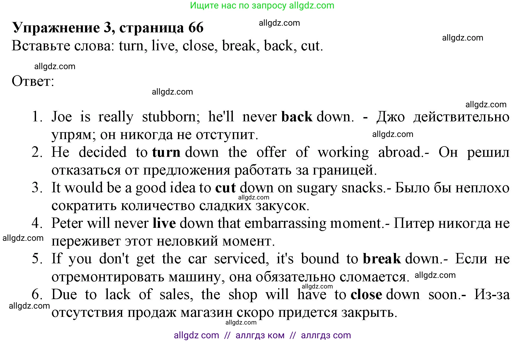 Английский язык (english), 9 класс Рабочая тетрадь (workbook), авторы: Баранова Ксения Михайловна (Baranova Ksenia), Дули Дженни (Dooley Jenny), Копылова Виктория Викторовна (Kopylova Victoria), Мильруд Радислав Петрович (Millrood Radislav), Эванс Вирджиния (Evans Virginia), издательство Просвещение, Москва, 2024, белого цвета, страница 66, номер 3, Решение 1 (2024-2027)