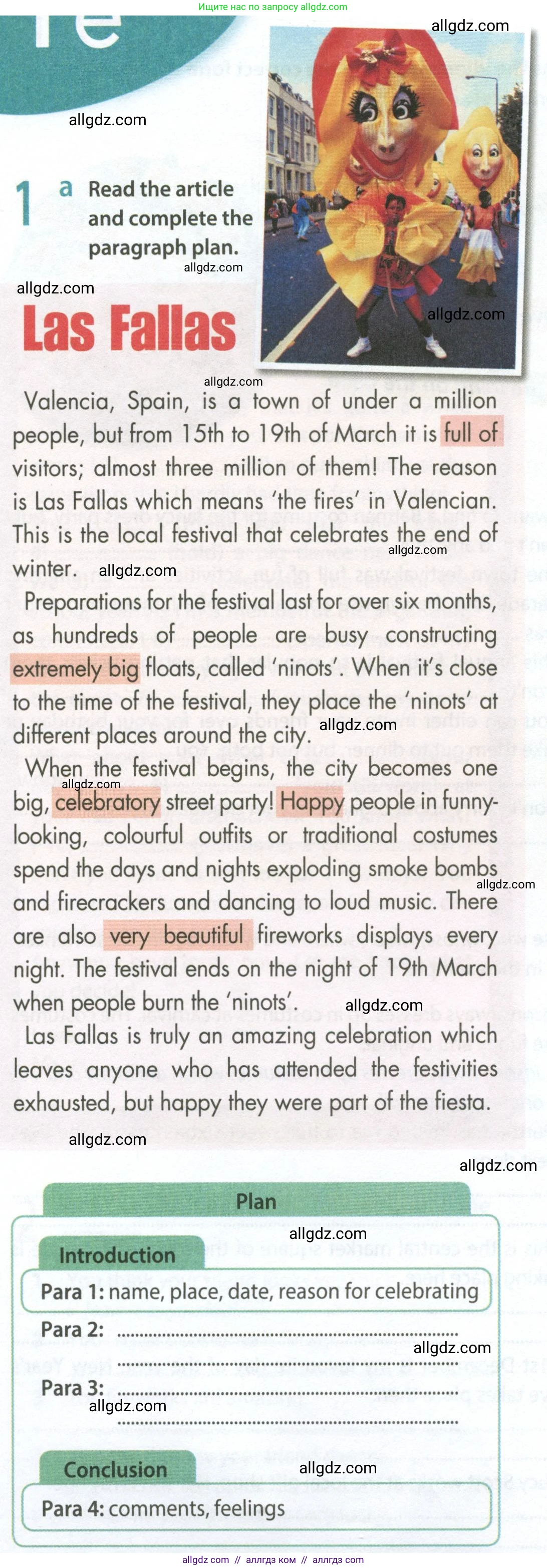 Английский язык (english), 9 класс Рабочая тетрадь (workbook), авторы: Ваулина Юлия Евгеньевна (Vaulina Julia), Дули Дженни (Dooley Jenny), Подоляко Ольга Евгеньевна (Podolyako Olga), Эванс Вирджиния (Evans Virginia), издательство Просвещение, Москва, 2024, страница 8, номер 1, Условие 2024