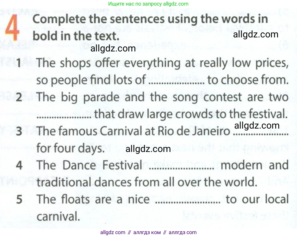 Английский язык (english), 9 класс Рабочая тетрадь (workbook), авторы: Ваулина Юлия Евгеньевна (Vaulina Julia), Дули Дженни (Dooley Jenny), Подоляко Ольга Евгеньевна (Podolyako Olga), Эванс Вирджиния (Evans Virginia), издательство Просвещение, Москва, 2024, страница 10, номер 4, Условие 2024