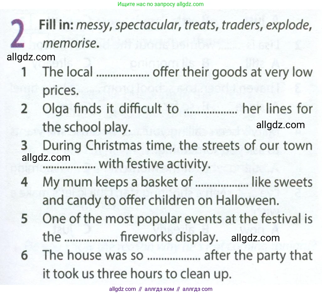 Английский язык (english), 9 класс Рабочая тетрадь (workbook), авторы: Ваулина Юлия Евгеньевна (Vaulina Julia), Дули Дженни (Dooley Jenny), Подоляко Ольга Евгеньевна (Podolyako Olga), Эванс Вирджиния (Evans Virginia), издательство Просвещение, Москва, 2024, страница 11, номер 2, Условие 2024