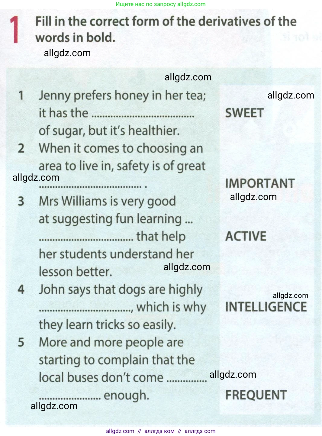 Английский язык (english), 9 класс Рабочая тетрадь (workbook), авторы: Ваулина Юлия Евгеньевна (Vaulina Julia), Дули Дженни (Dooley Jenny), Подоляко Ольга Евгеньевна (Podolyako Olga), Эванс Вирджиния (Evans Virginia), издательство Просвещение, Москва, 2024, страница 19, номер 1, Условие 2024