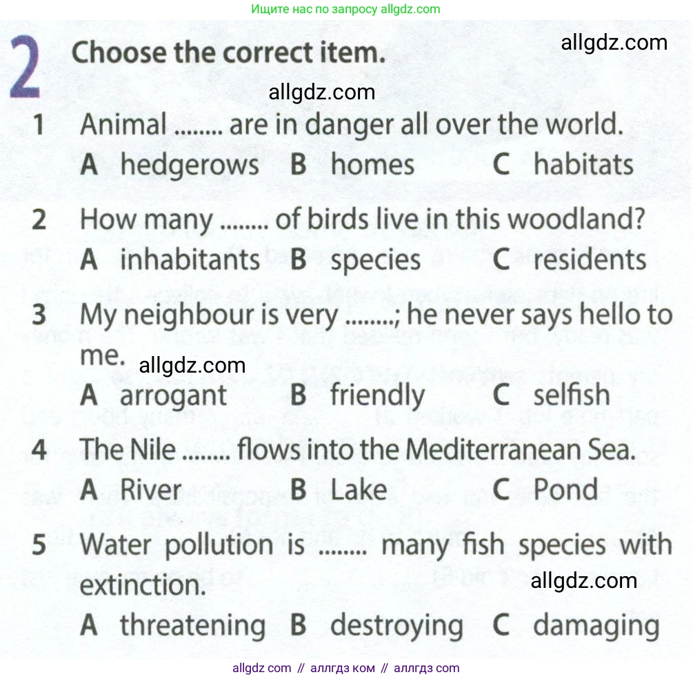 Английский язык (english), 9 класс Рабочая тетрадь (workbook), авторы: Ваулина Юлия Евгеньевна (Vaulina Julia), Дули Дженни (Dooley Jenny), Подоляко Ольга Евгеньевна (Podolyako Olga), Эванс Вирджиния (Evans Virginia), издательство Просвещение, Москва, 2024, страница 21, номер 2, Условие 2024