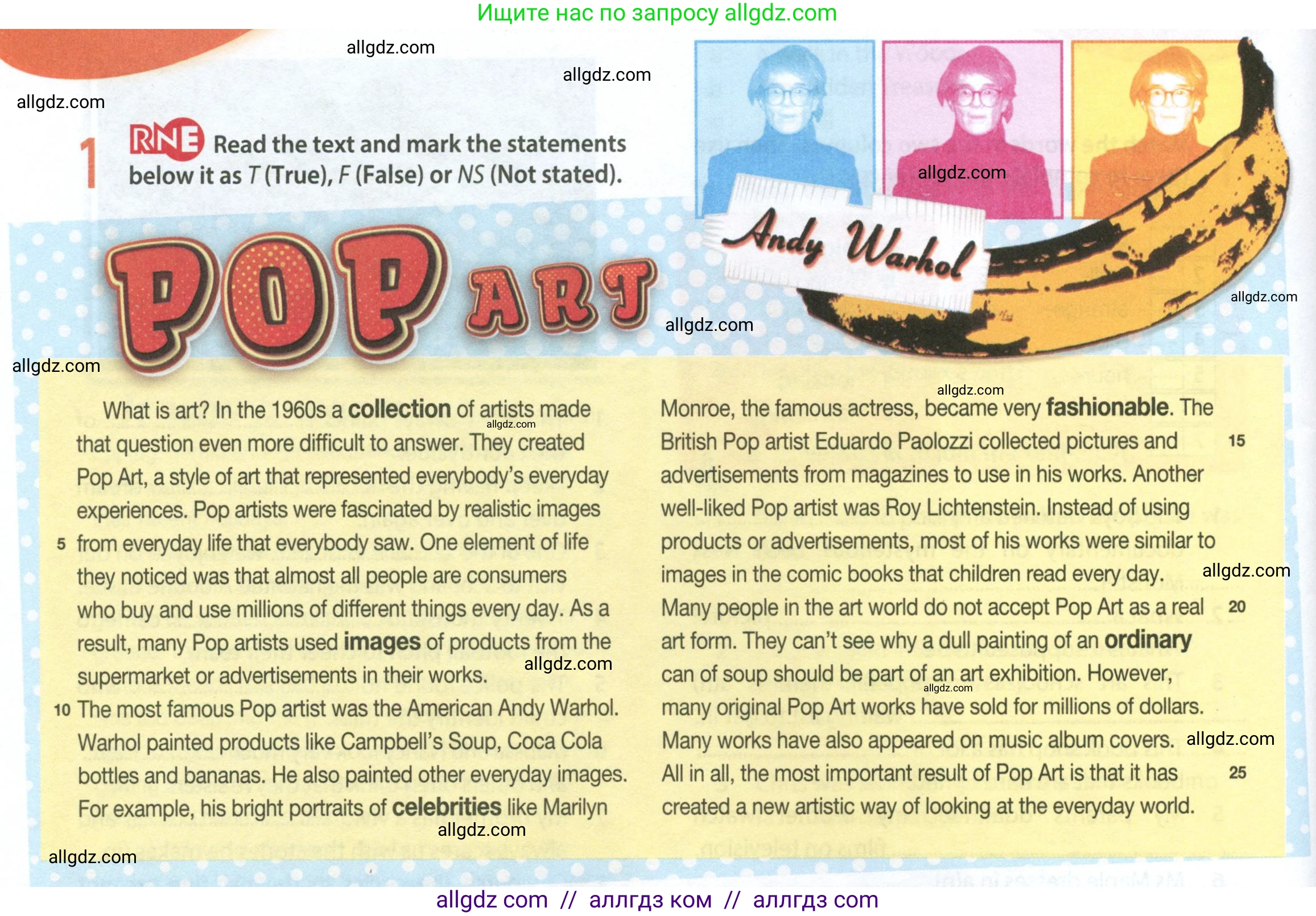 Английский язык (english), 9 класс Рабочая тетрадь (workbook), авторы: Ваулина Юлия Евгеньевна (Vaulina Julia), Дули Дженни (Dooley Jenny), Подоляко Ольга Евгеньевна (Podolyako Olga), Эванс Вирджиния (Evans Virginia), издательство Просвещение, Москва, 2024, страница 30, номер 1, Условие 2024