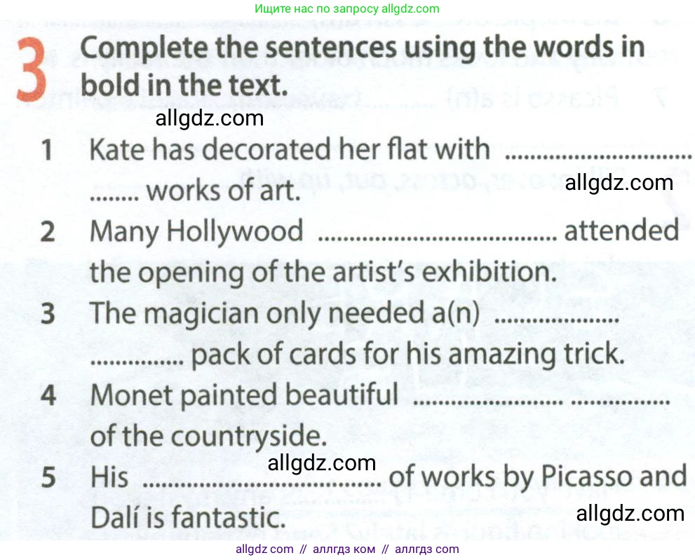 Английский язык (english), 9 класс Рабочая тетрадь (workbook), авторы: Ваулина Юлия Евгеньевна (Vaulina Julia), Дули Дженни (Dooley Jenny), Подоляко Ольга Евгеньевна (Podolyako Olga), Эванс Вирджиния (Evans Virginia), издательство Просвещение, Москва, 2024, страница 30, номер 3, Условие 2024