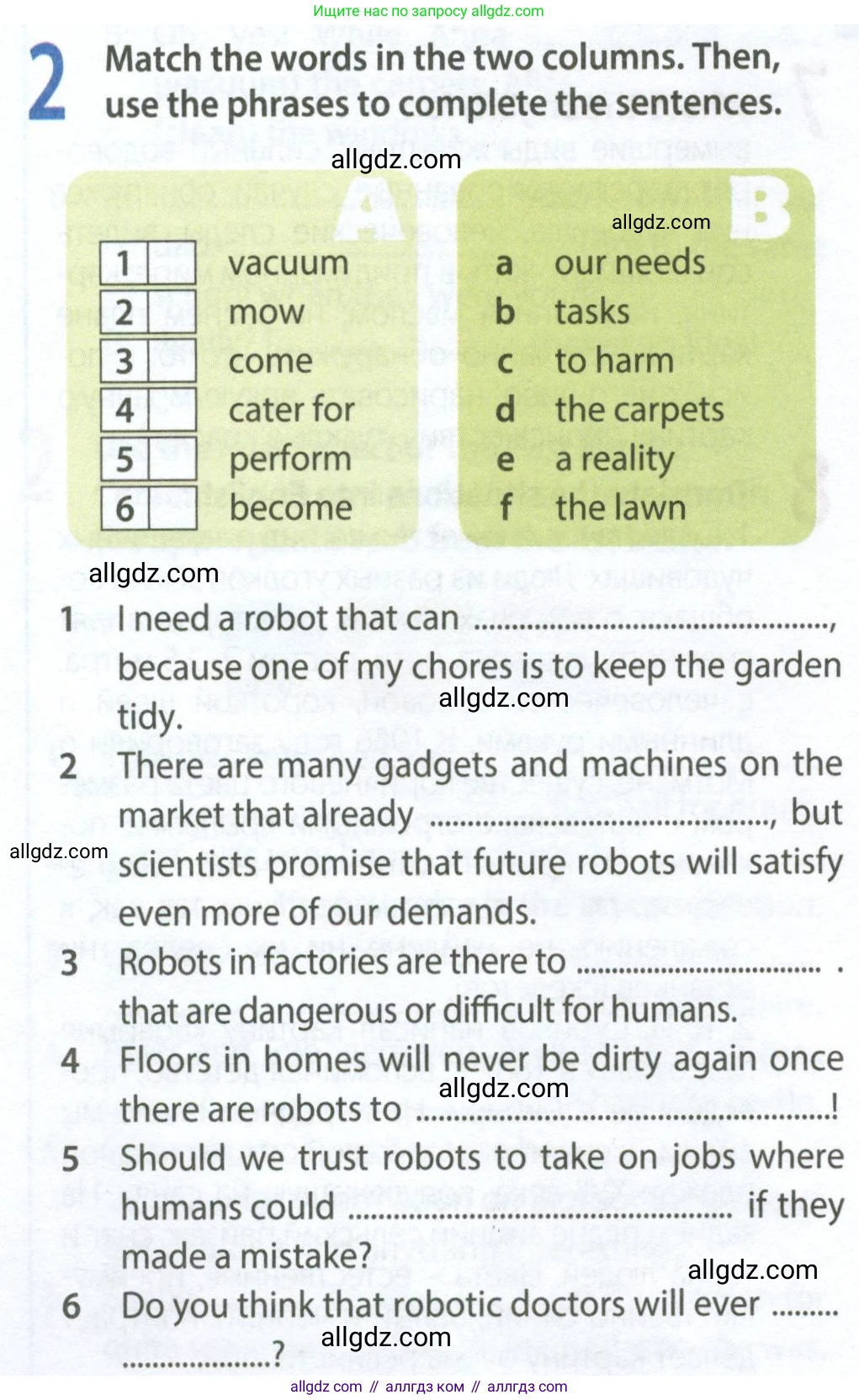 Английский язык (english), 9 класс Рабочая тетрадь (workbook), авторы: Ваулина Юлия Евгеньевна (Vaulina Julia), Дули Дженни (Dooley Jenny), Подоляко Ольга Евгеньевна (Podolyako Olga), Эванс Вирджиния (Evans Virginia), издательство Просвещение, Москва, 2024, страница 34, номер 2, Условие 2024