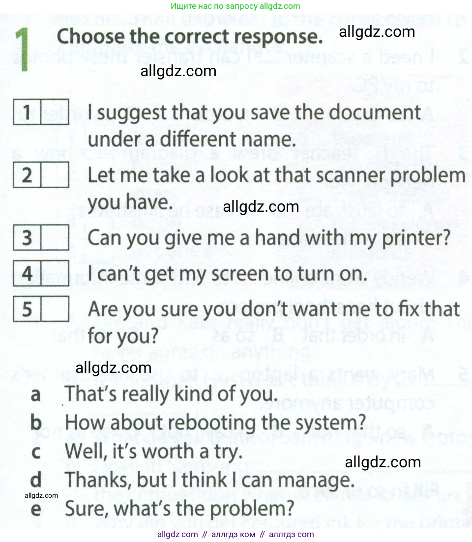 Английский язык (english), 9 класс Рабочая тетрадь (workbook), авторы: Ваулина Юлия Евгеньевна (Vaulina Julia), Дули Дженни (Dooley Jenny), Подоляко Ольга Евгеньевна (Podolyako Olga), Эванс Вирджиния (Evans Virginia), издательство Просвещение, Москва, 2024, страница 35, номер 1, Условие 2024