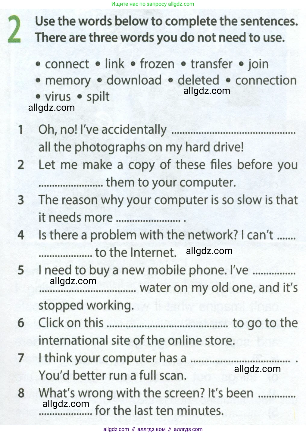 Английский язык (english), 9 класс Рабочая тетрадь (workbook), авторы: Ваулина Юлия Евгеньевна (Vaulina Julia), Дули Дженни (Dooley Jenny), Подоляко Ольга Евгеньевна (Podolyako Olga), Эванс Вирджиния (Evans Virginia), издательство Просвещение, Москва, 2024, страница 35, номер 2, Условие 2024