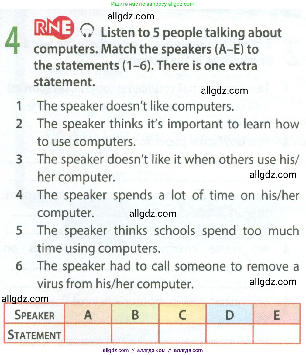 Английский язык (english), 9 класс Рабочая тетрадь (workbook), авторы: Ваулина Юлия Евгеньевна (Vaulina Julia), Дули Дженни (Dooley Jenny), Подоляко Ольга Евгеньевна (Podolyako Olga), Эванс Вирджиния (Evans Virginia), издательство Просвещение, Москва, 2024, страница 35, номер 4, Условие 2024