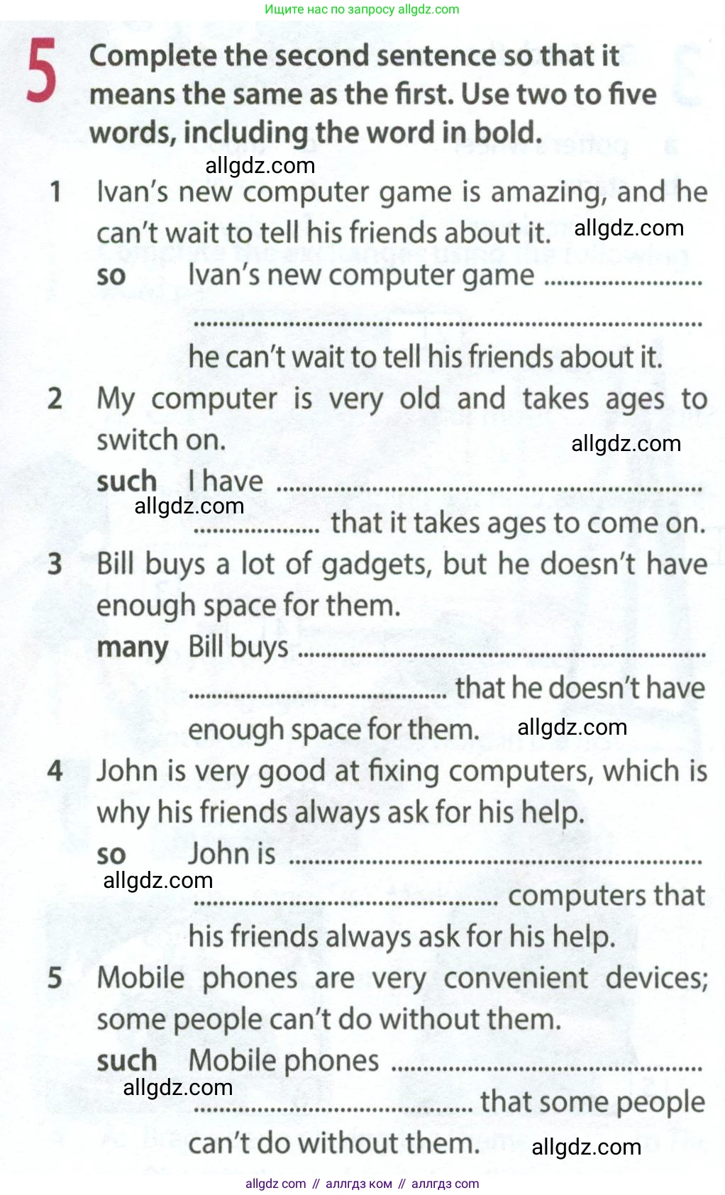 Английский язык (english), 9 класс Рабочая тетрадь (workbook), авторы: Ваулина Юлия Евгеньевна (Vaulina Julia), Дули Дженни (Dooley Jenny), Подоляко Ольга Евгеньевна (Podolyako Olga), Эванс Вирджиния (Evans Virginia), издательство Просвещение, Москва, 2024, страница 43, номер 5, Условие 2024