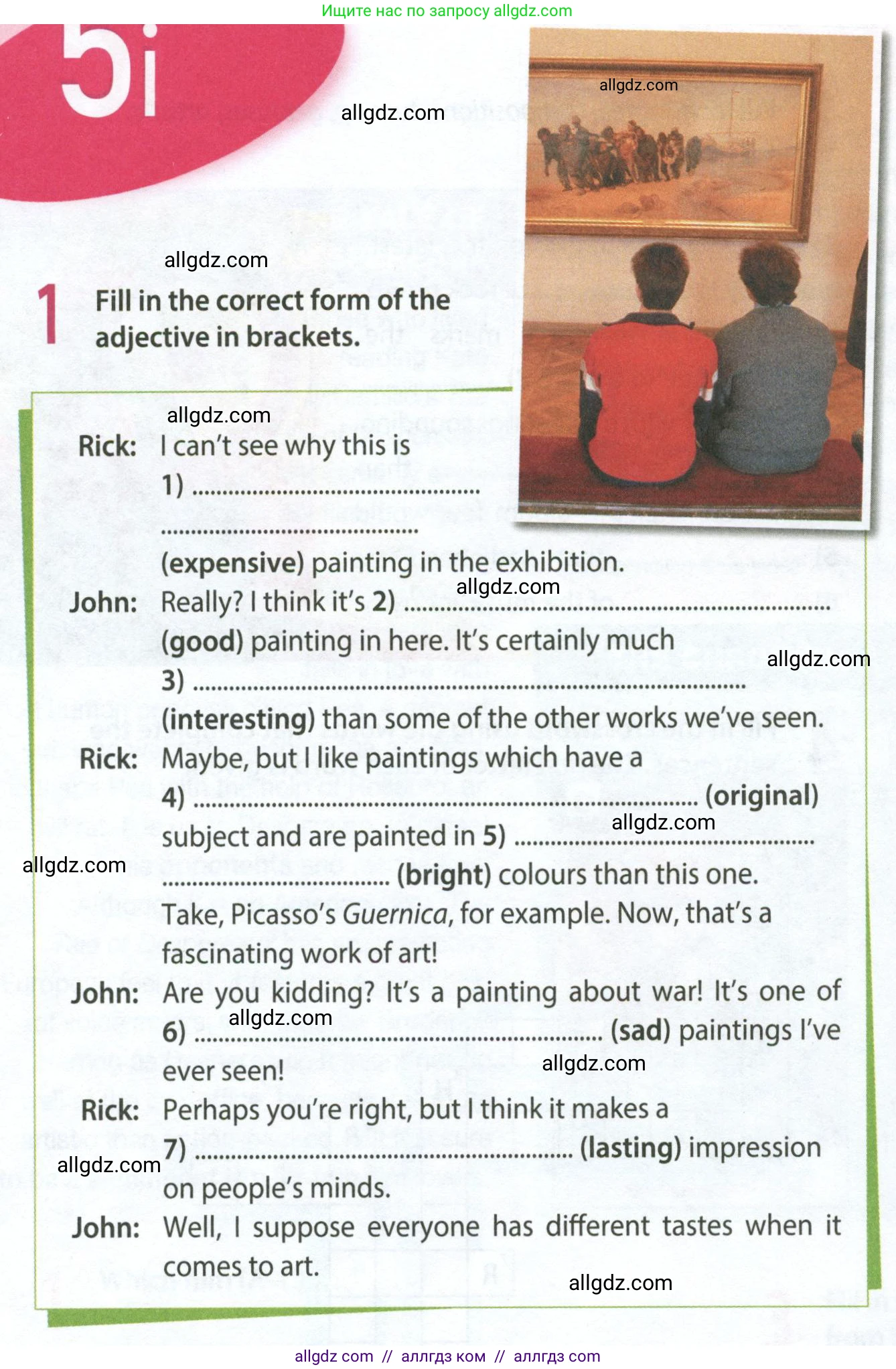 Английский язык (english), 9 класс Рабочая тетрадь (workbook), авторы: Ваулина Юлия Евгеньевна (Vaulina Julia), Дули Дженни (Dooley Jenny), Подоляко Ольга Евгеньевна (Podolyako Olga), Эванс Вирджиния (Evans Virginia), издательство Просвещение, Москва, 2024, страница 52, номер 1, Условие 2024