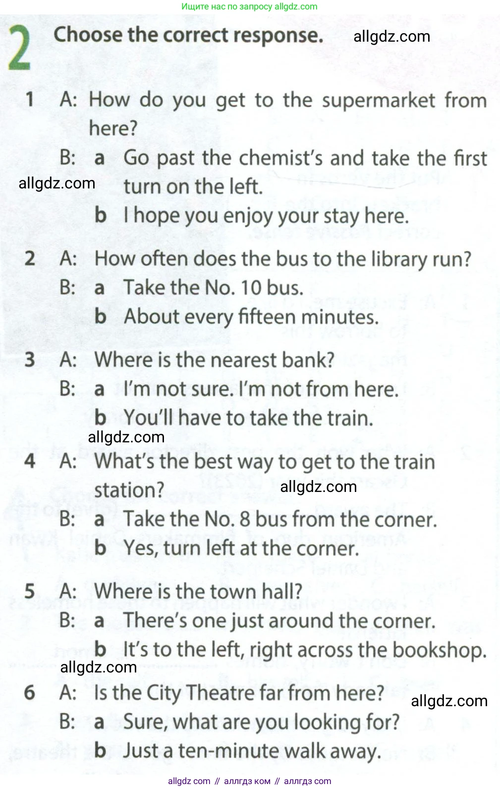 Английский язык (english), 9 класс Рабочая тетрадь (workbook), авторы: Ваулина Юлия Евгеньевна (Vaulina Julia), Дули Дженни (Dooley Jenny), Подоляко Ольга Евгеньевна (Podolyako Olga), Эванс Вирджиния (Evans Virginia), издательство Просвещение, Москва, 2024, страница 55, номер 2, Условие 2024