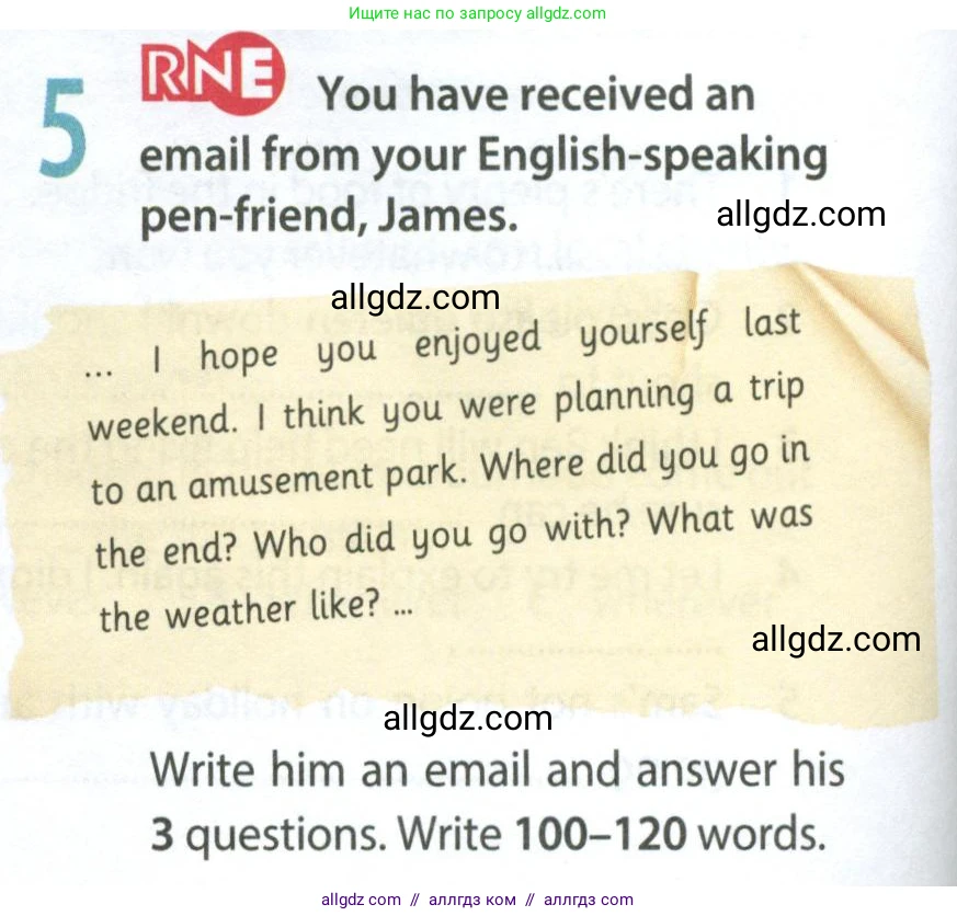 Английский язык (english), 9 класс Рабочая тетрадь (workbook), авторы: Ваулина Юлия Евгеньевна (Vaulina Julia), Дули Дженни (Dooley Jenny), Подоляко Ольга Евгеньевна (Podolyako Olga), Эванс Вирджиния (Evans Virginia), издательство Просвещение, Москва, 2024, страница 58, номер 5, Условие 2024