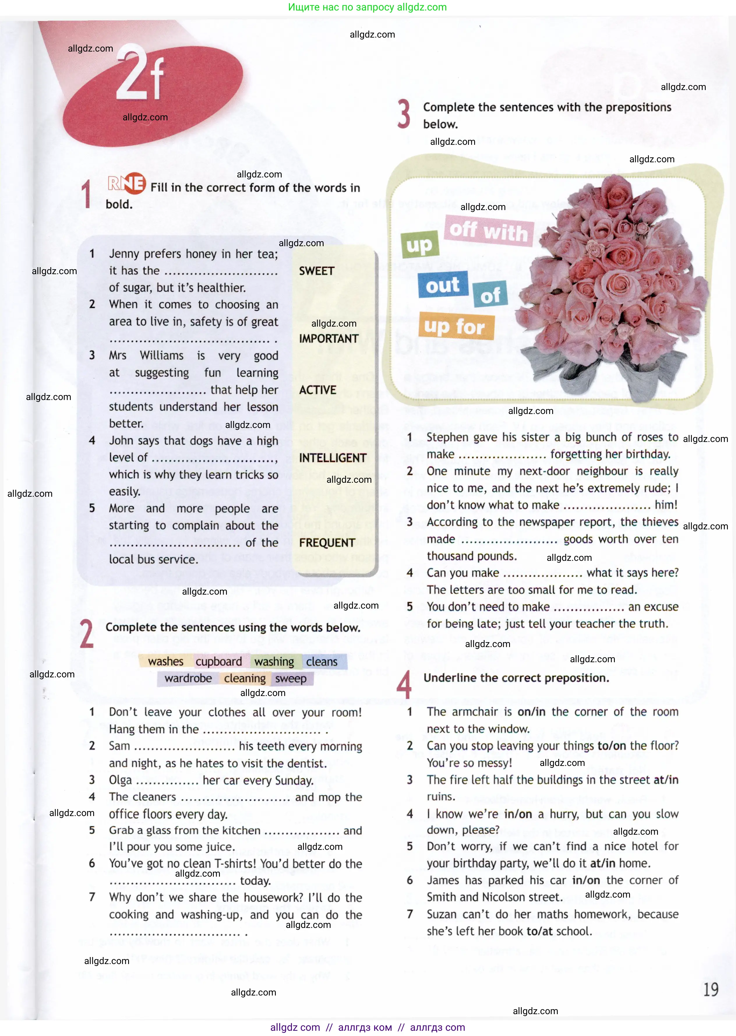 Английский язык (english), 9 класс Рабочая тетрадь (workbook), авторы: Ваулина Юлия Евгеньевна (Vaulina Julia), Дули Дженни (Dooley Jenny), Подоляко Ольга Евгеньевна (Podolyako Olga), Эванс Вирджиния (Evans Virginia), издательство Просвещение, Москва, 2024, страница 19