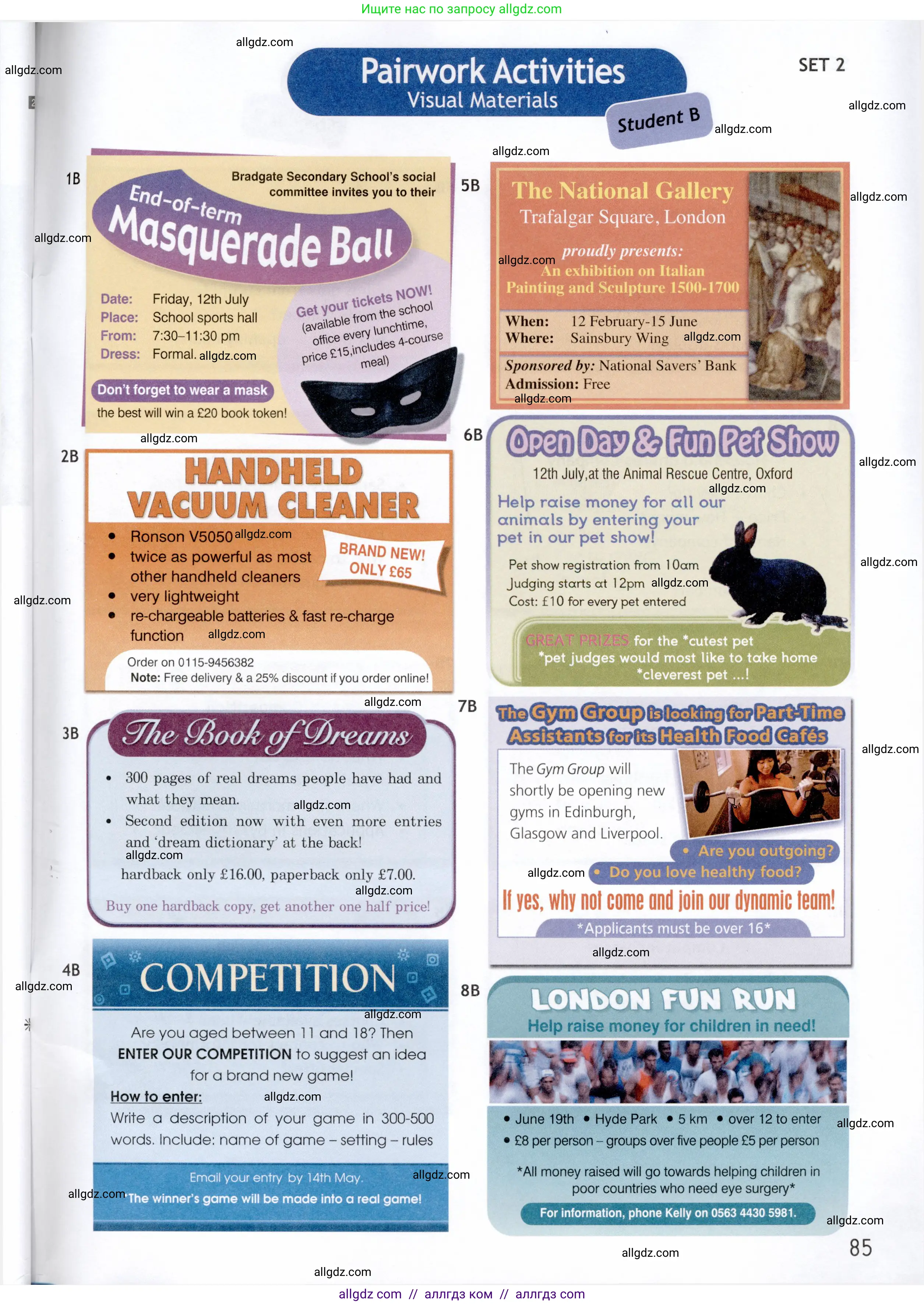 Английский язык (english), 9 класс Рабочая тетрадь (workbook), авторы: Ваулина Юлия Евгеньевна (Vaulina Julia), Дули Дженни (Dooley Jenny), Подоляко Ольга Евгеньевна (Podolyako Olga), Эванс Вирджиния (Evans Virginia), издательство Просвещение, Москва, 2024, страница 85