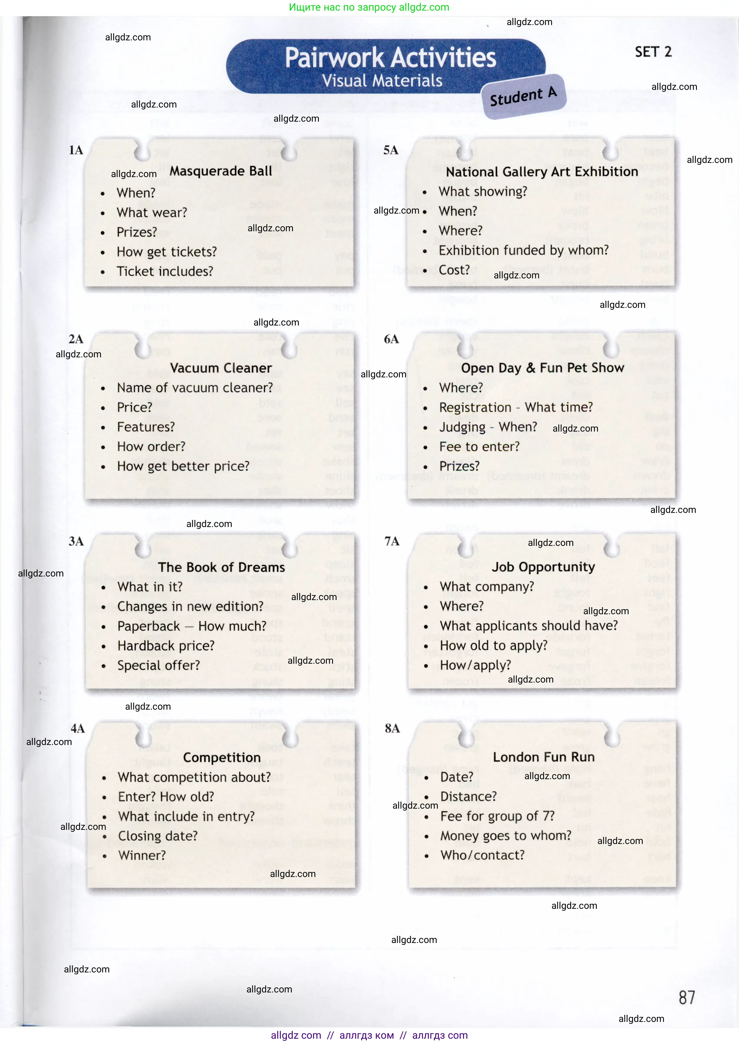 Английский язык (english), 9 класс Рабочая тетрадь (workbook), авторы: Ваулина Юлия Евгеньевна (Vaulina Julia), Дули Дженни (Dooley Jenny), Подоляко Ольга Евгеньевна (Podolyako Olga), Эванс Вирджиния (Evans Virginia), издательство Просвещение, Москва, 2024, страница 87