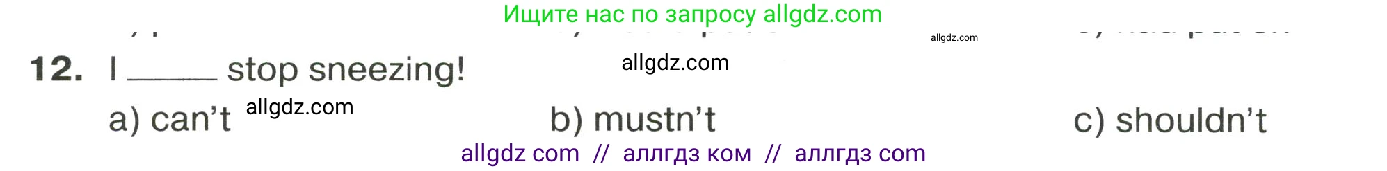 Английский язык (english), 9 класс сборник грамматических упражнений, авторы: Иняшкин Станислав Геннадьевич, Комиссаров Константин Вячеславович, издательство Просвещение, Москва, 2024, белого цвета, страница 46, номер 12, Условие 2024-2027