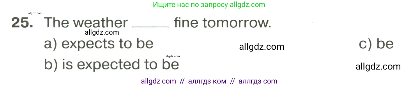 Английский язык (english), 9 класс сборник грамматических упражнений, авторы: Иняшкин Станислав Геннадьевич, Комиссаров Константин Вячеславович, издательство Просвещение, Москва, 2024, белого цвета, страница 47, номер 25, Условие 2024-2027