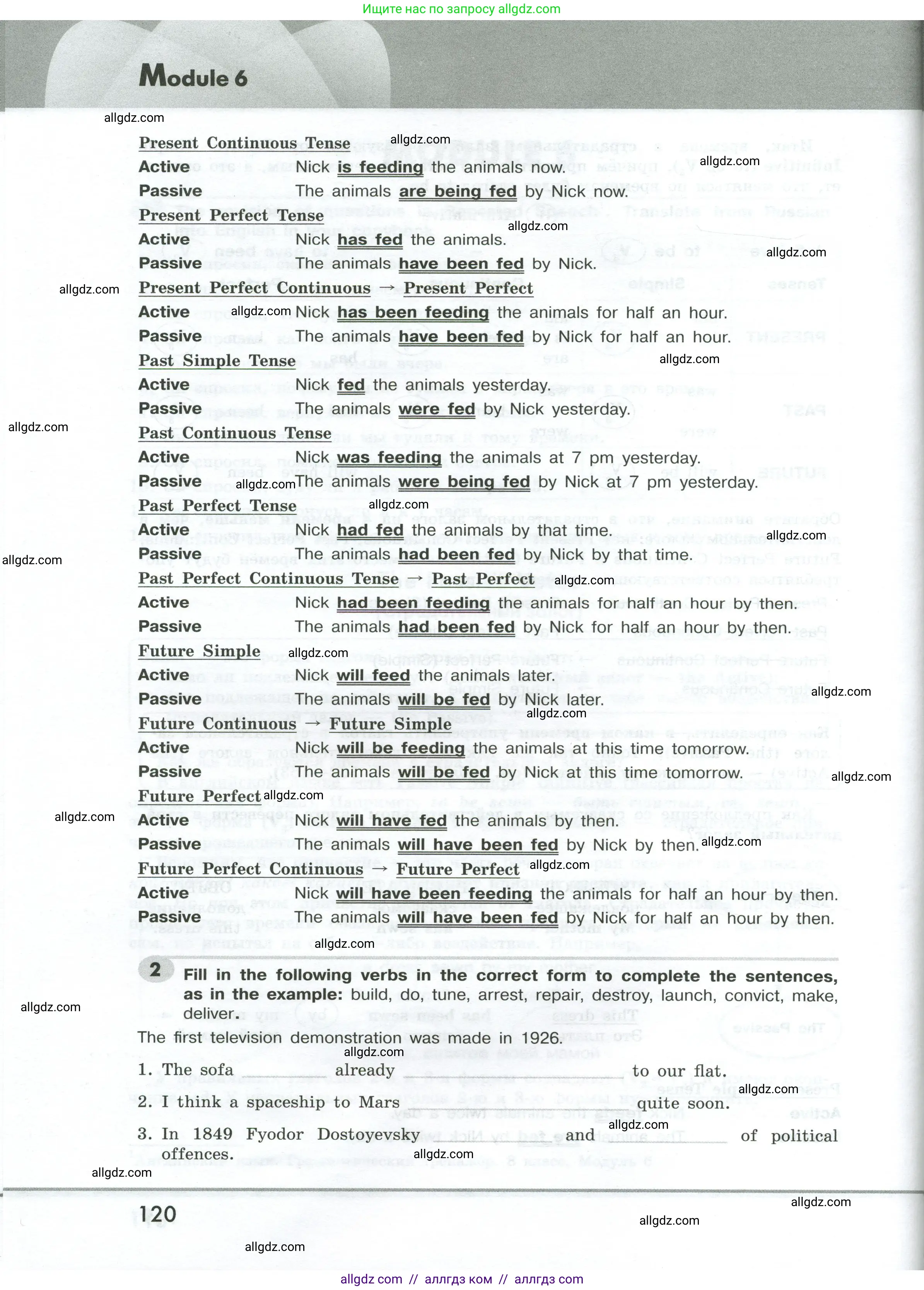 Английский язык (english), 9 класс Грамматический тренажёр, автор: Тимофеева Светлана Леонидовна, издательство Просвещение, Москва, 2024, страница 120