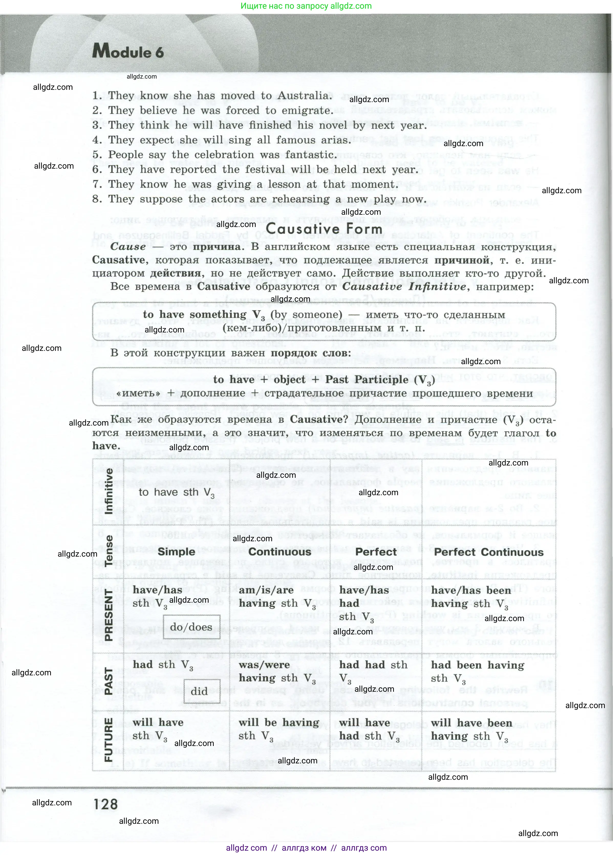 Английский язык (english), 9 класс Грамматический тренажёр, автор: Тимофеева Светлана Леонидовна, издательство Просвещение, Москва, 2024, страница 128