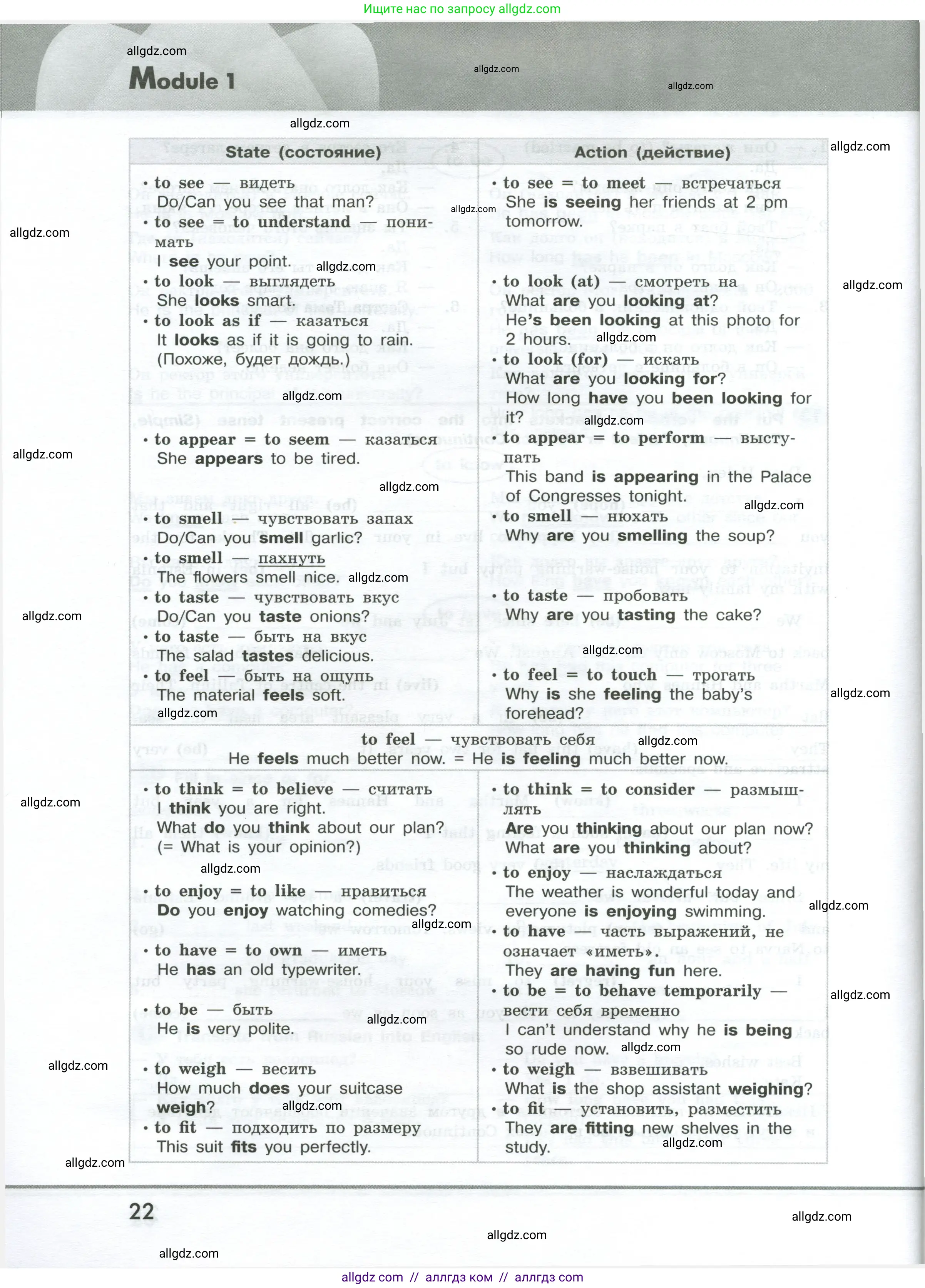 Английский язык (english), 9 класс Грамматический тренажёр, автор: Тимофеева Светлана Леонидовна, издательство Просвещение, Москва, 2024, страница 22
