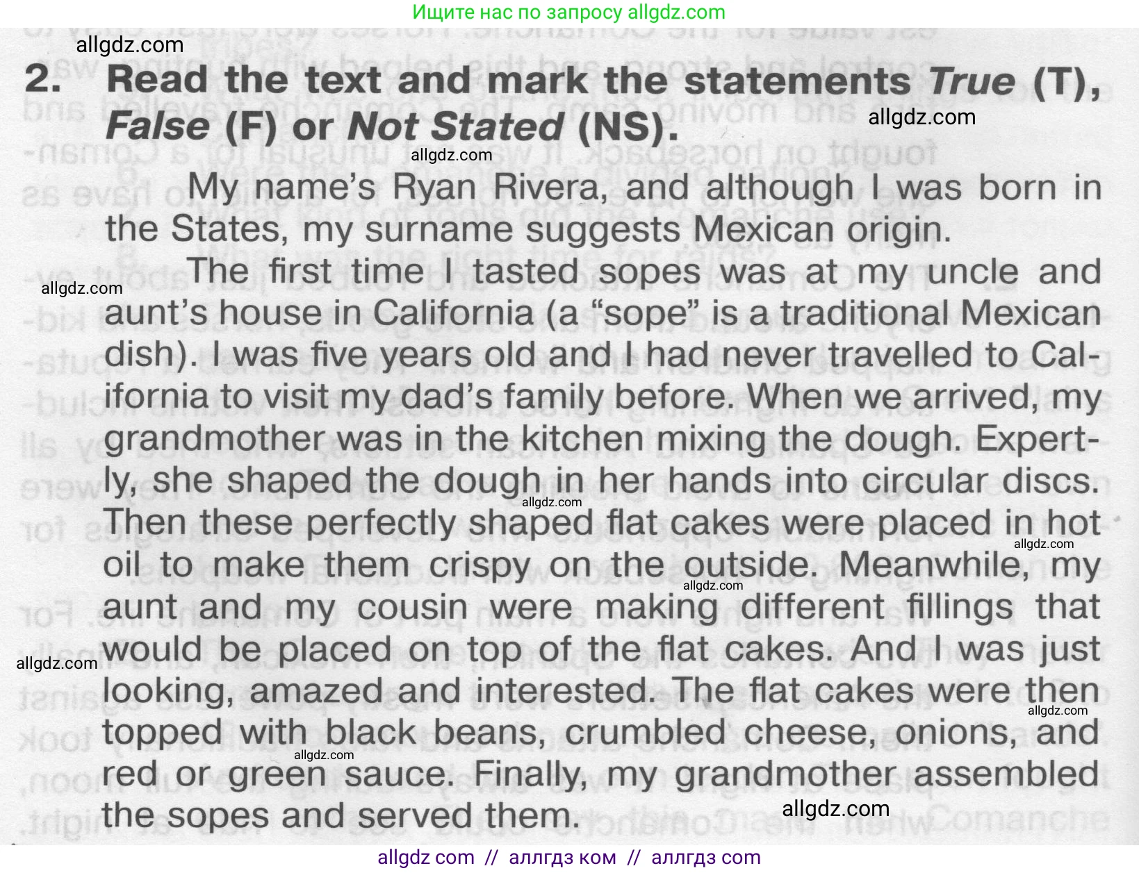 Английский язык (english), 9 класс Тренировочные упражнения в формате ОГЭ (ГИА), авторы: Комиссаров Константин Вячеславович, Кирдяева Ольга Ивановна, издательство Просвещение, Москва, 2024, белого цвета, страница 8, номер 2, Условие 2024-2027