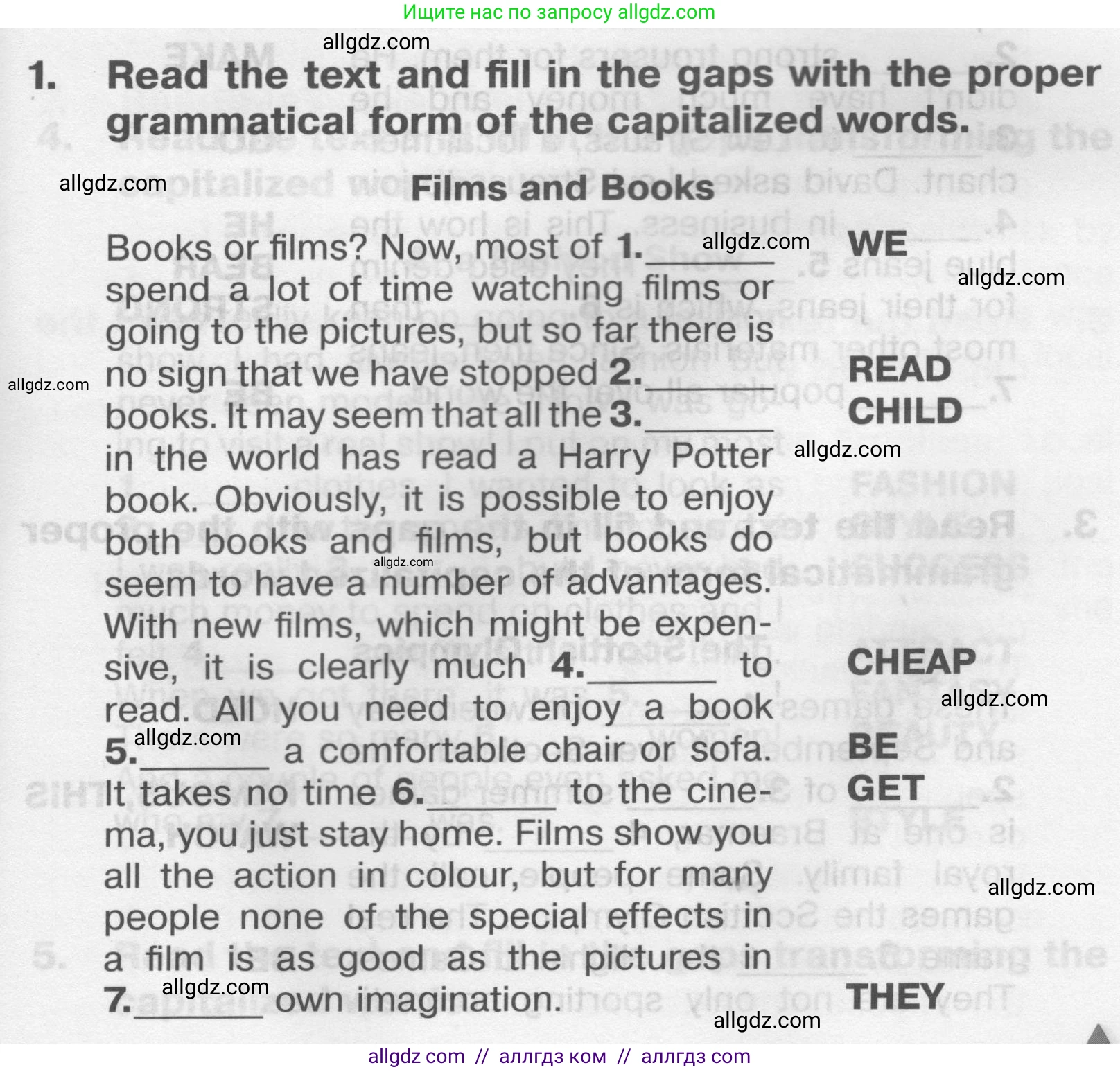 Английский язык (english), 9 класс Тренировочные упражнения в формате ОГЭ (ГИА), авторы: Комиссаров Константин Вячеславович, Кирдяева Ольга Ивановна, издательство Просвещение, Москва, 2024, белого цвета, страница 55, номер 1, Условие 2024-2027
