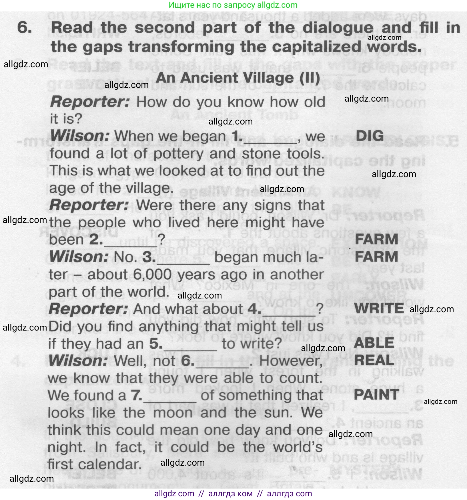 Английский язык (english), 9 класс Тренировочные упражнения в формате ОГЭ (ГИА), авторы: Комиссаров Константин Вячеславович, Кирдяева Ольга Ивановна, издательство Просвещение, Москва, 2024, белого цвета, страница 84, номер 6, Условие 2024-2027