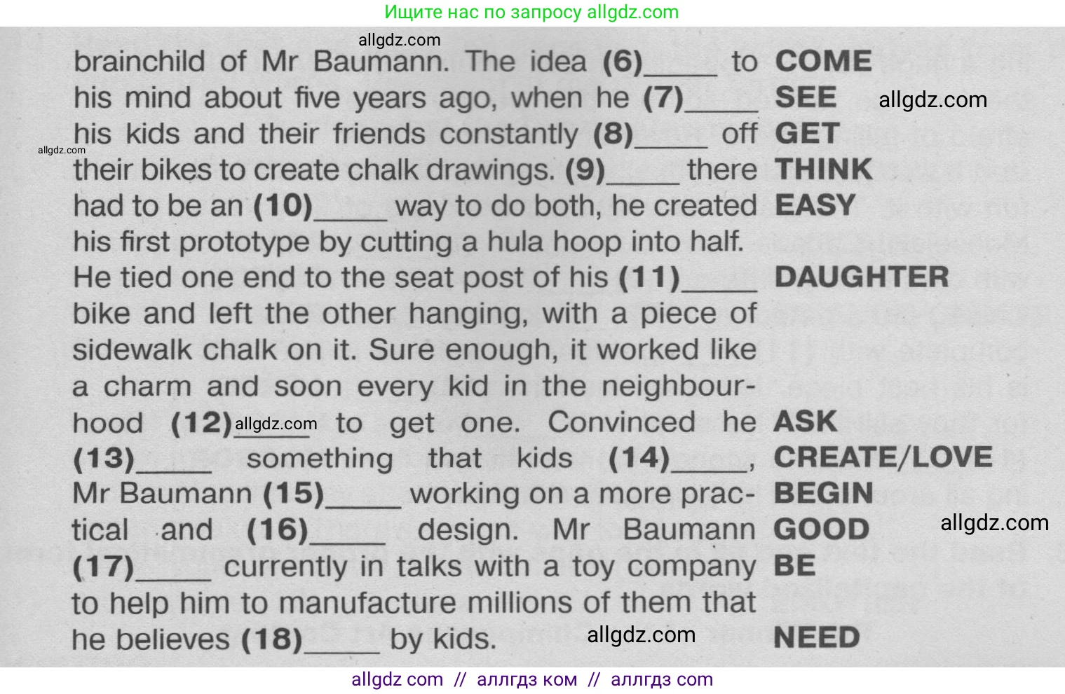 Английский язык (english), 9 класс Тренировочные упражнения в формате ОГЭ (ГИА), авторы: Ваулина Юлия Евгеньевна (Vaulina Julia), Подоляко Ольга Евгеньевна (Podolyako Olga), издательство Просвещение, Москва, 2015, страница 42, номер 10, Условие 2024 (продолжение 2)