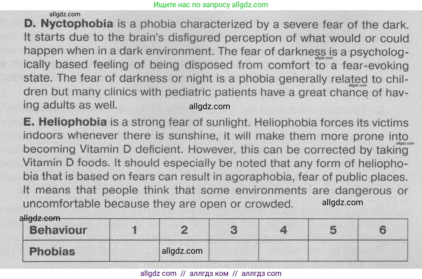Английский язык (english), 9 класс Тренировочные упражнения в формате ОГЭ (ГИА), авторы: Ваулина Юлия Евгеньевна (Vaulina Julia), Подоляко Ольга Евгеньевна (Podolyako Olga), издательство Просвещение, Москва, 2015, страница 84, номер 1, Условие 2024 (продолжение 2)