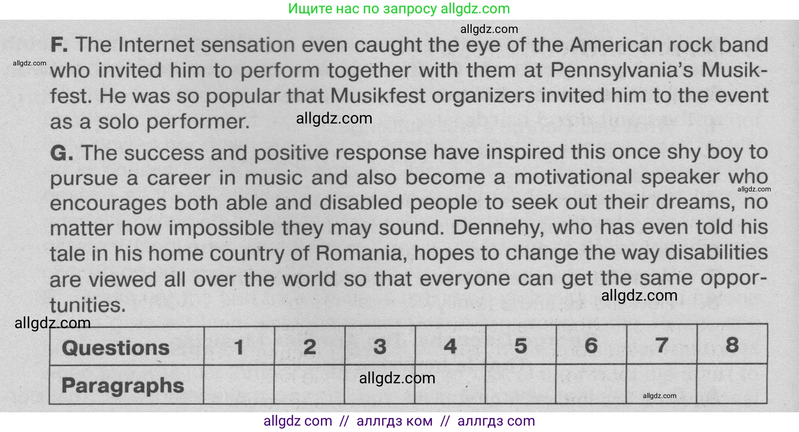 Английский язык (english), 9 класс Тренировочные упражнения в формате ОГЭ (ГИА), авторы: Ваулина Юлия Евгеньевна (Vaulina Julia), Подоляко Ольга Евгеньевна (Podolyako Olga), издательство Просвещение, Москва, 2015, страница 103, номер 4, Условие 2024 (продолжение 2)