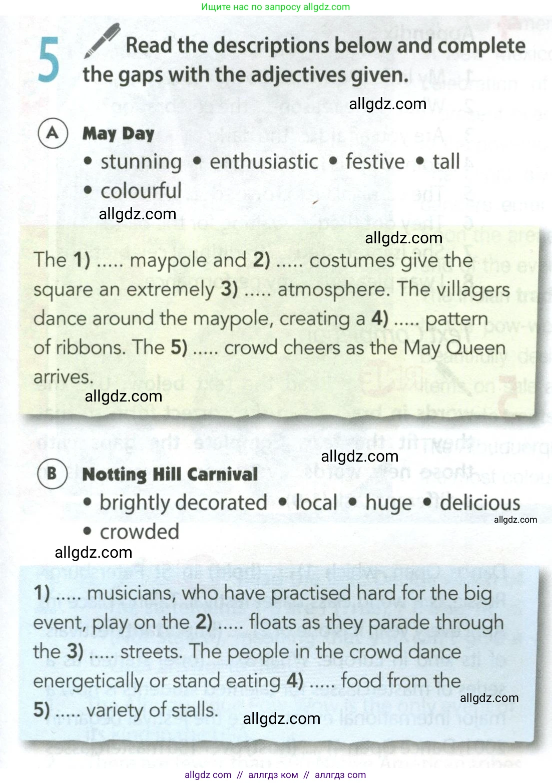 Английский язык (english), 9 класс Учебник (Student's book), авторы: Ваулина Юлия Евгеньевна (Vaulina Julia), Дули Дженни (Dooley Jenny), Подоляко Ольга Евгеньевна (Podolyako Olga), Эванс Вирджиния (Evans Virginia), издательство Просвещение, Москва, 2023, белого цвета, страница 19, номер 5, Условие 2023-2027