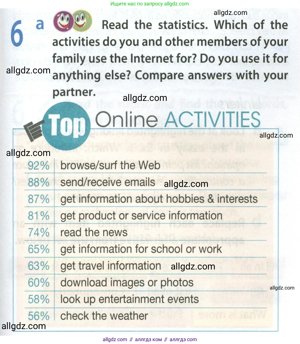 Английский язык (english), 9 класс Учебник (Student's book), авторы: Ваулина Юлия Евгеньевна (Vaulina Julia), Дули Дженни (Dooley Jenny), Подоляко Ольга Евгеньевна (Podolyako Olga), Эванс Вирджиния (Evans Virginia), издательство Просвещение, Москва, 2023, белого цвета, страница 65, номер 6, Условие 2023-2027