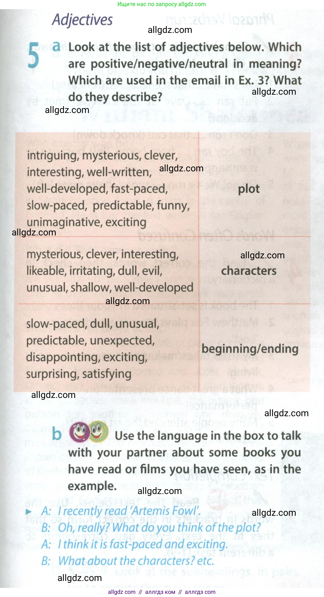 Английский язык (english), 9 класс Учебник (Student's book), авторы: Ваулина Юлия Евгеньевна (Vaulina Julia), Дули Дженни (Dooley Jenny), Подоляко Ольга Евгеньевна (Podolyako Olga), Эванс Вирджиния (Evans Virginia), издательство Просвещение, Москва, 2023, белого цвета, страница 83, номер 5, Условие 2023-2027