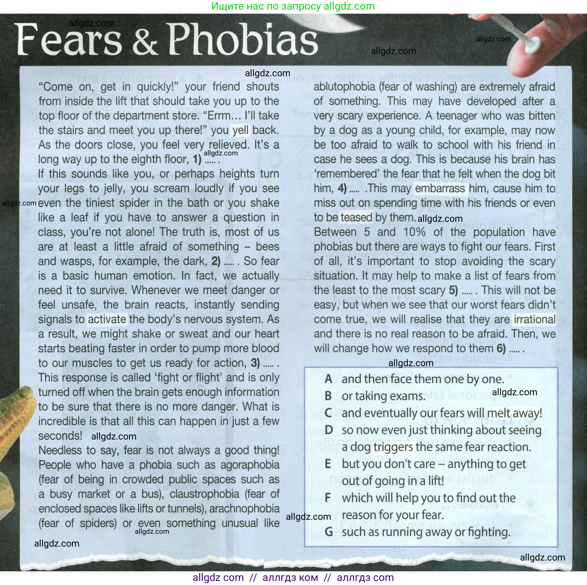 Английский язык (english), 9 класс Учебник (Student's book), авторы: Ваулина Юлия Евгеньевна (Vaulina Julia), Дули Дженни (Dooley Jenny), Подоляко Ольга Евгеньевна (Podolyako Olga), Эванс Вирджиния (Evans Virginia), издательство Просвещение, Москва, 2023, белого цвета, страница 106, номер 1, Условие 2023-2027