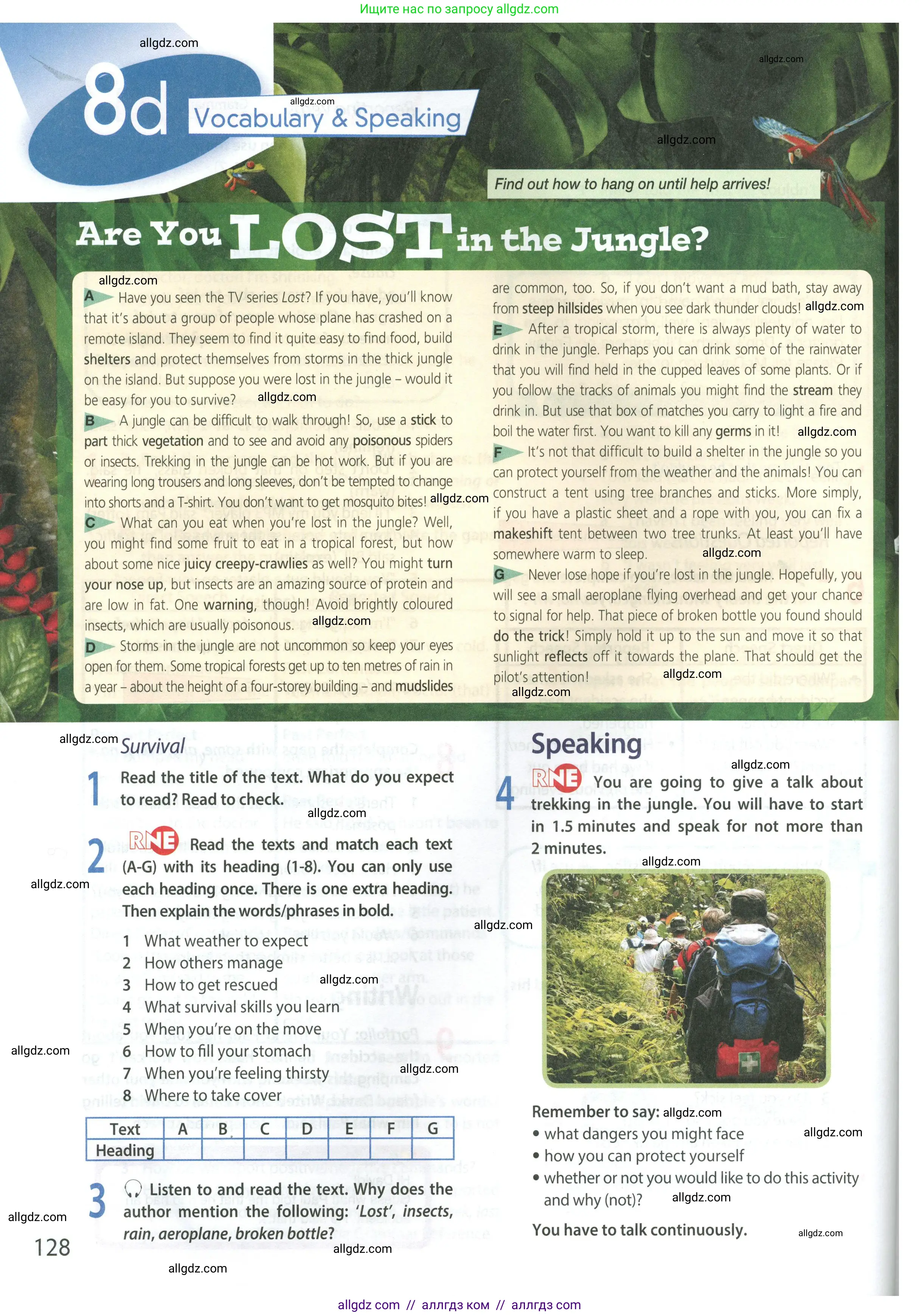 Английский язык (english), 9 класс Учебник (Student's book), авторы: Ваулина Юлия Евгеньевна (Vaulina Julia), Дули Дженни (Dooley Jenny), Подоляко Ольга Евгеньевна (Podolyako Olga), Эванс Вирджиния (Evans Virginia), издательство Просвещение, Москва, 2023, белого цвета, страница 128