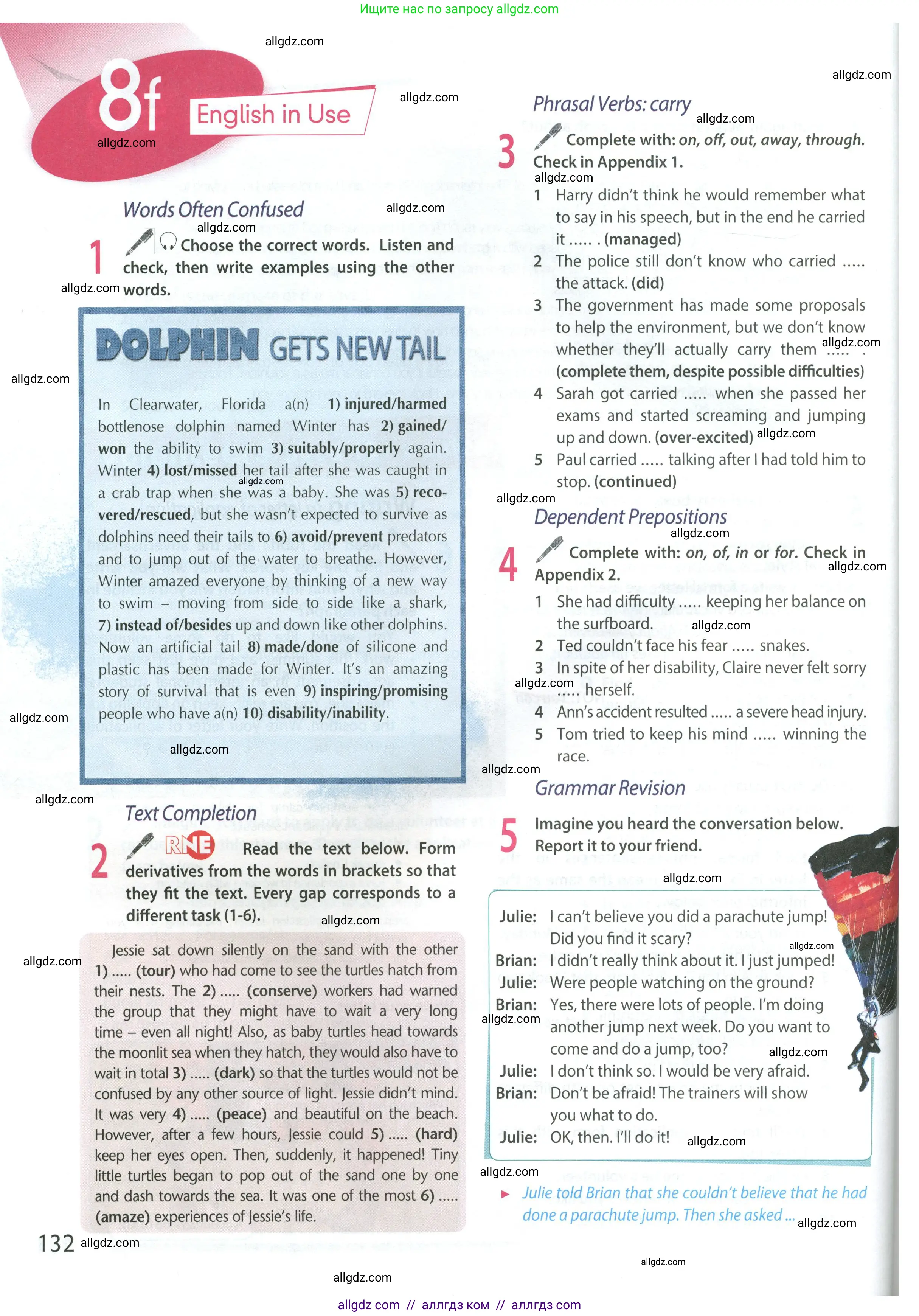 Английский язык (english), 9 класс Учебник (Student's book), авторы: Ваулина Юлия Евгеньевна (Vaulina Julia), Дули Дженни (Dooley Jenny), Подоляко Ольга Евгеньевна (Podolyako Olga), Эванс Вирджиния (Evans Virginia), издательство Просвещение, Москва, 2023, белого цвета, страница 132