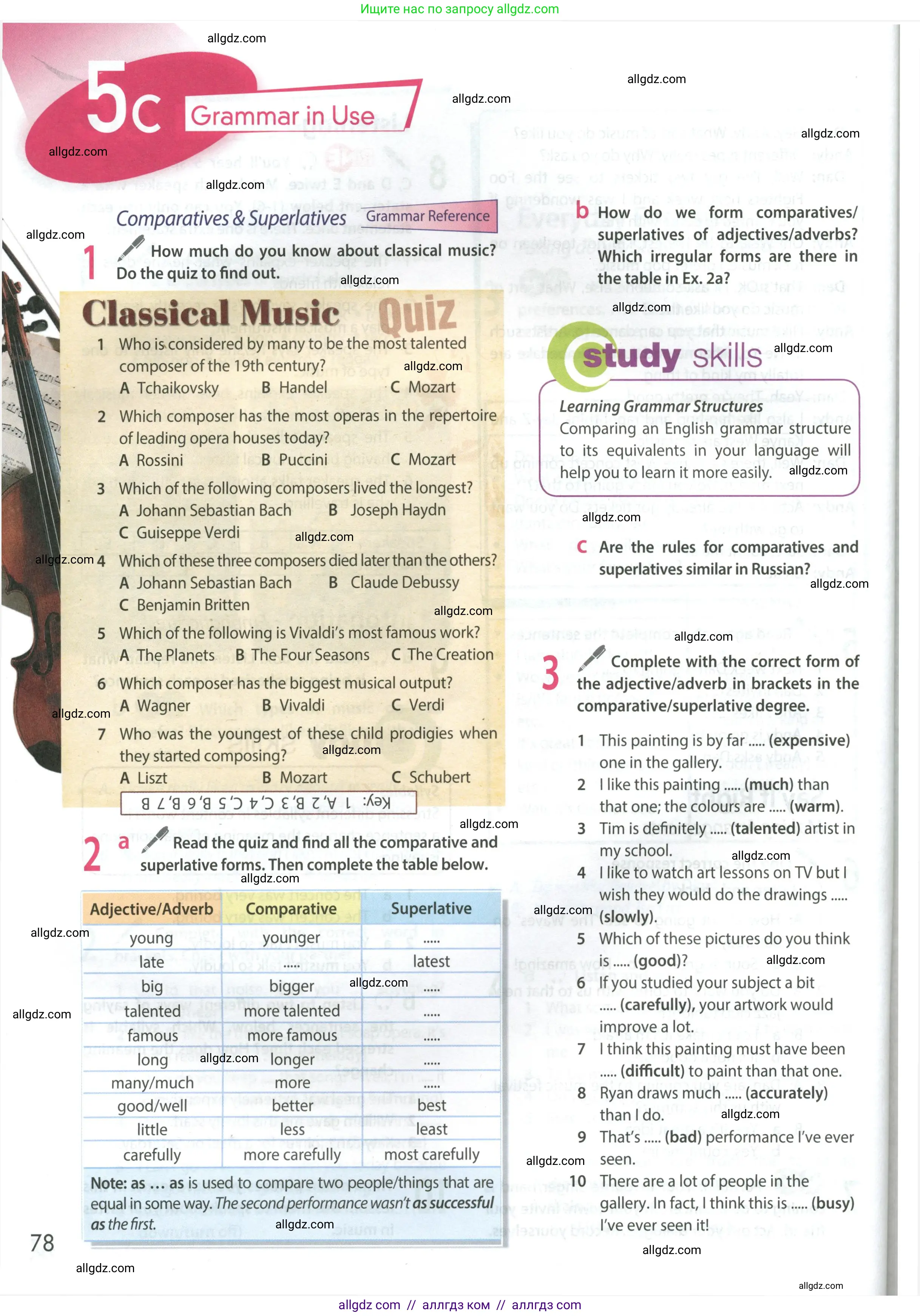 Английский язык (english), 9 класс Учебник (Student's book), авторы: Ваулина Юлия Евгеньевна (Vaulina Julia), Дули Дженни (Dooley Jenny), Подоляко Ольга Евгеньевна (Podolyako Olga), Эванс Вирджиния (Evans Virginia), издательство Просвещение, Москва, 2023, белого цвета, страница 78