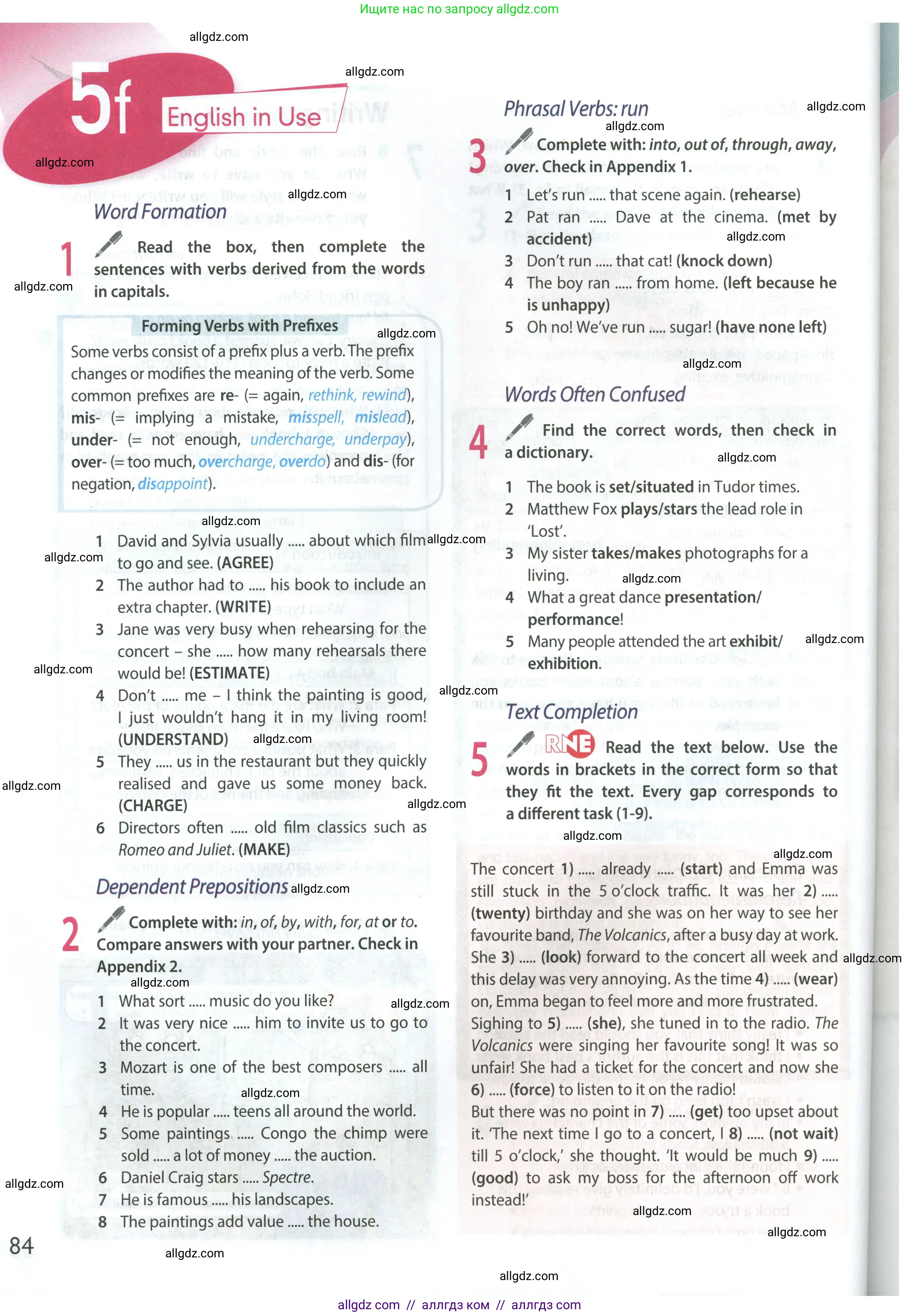 Английский язык (english), 9 класс Учебник (Student's book), авторы: Ваулина Юлия Евгеньевна (Vaulina Julia), Дули Дженни (Dooley Jenny), Подоляко Ольга Евгеньевна (Podolyako Olga), Эванс Вирджиния (Evans Virginia), издательство Просвещение, Москва, 2023, белого цвета, страница 84