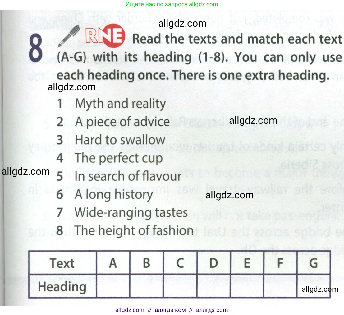 Английский язык (english), 9 класс Учебник (Student's book), авторы: Ваулина Юлия Евгеньевна (Vaulina Julia), Дули Дженни (Dooley Jenny), Подоляко Ольга Евгеньевна (Podolyako Olga), Эванс Вирджиния (Evans Virginia), издательство Просвещение, Москва, 2023, белого цвета, страница 157, номер 8, Условие 2023-2027