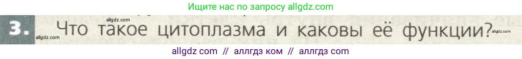 Биология, 9 класс Учебник, автор: Пасечник Владимир Васильевич, издательство Просвещение, Москва, 2019, страница 31, номер 3, Условие