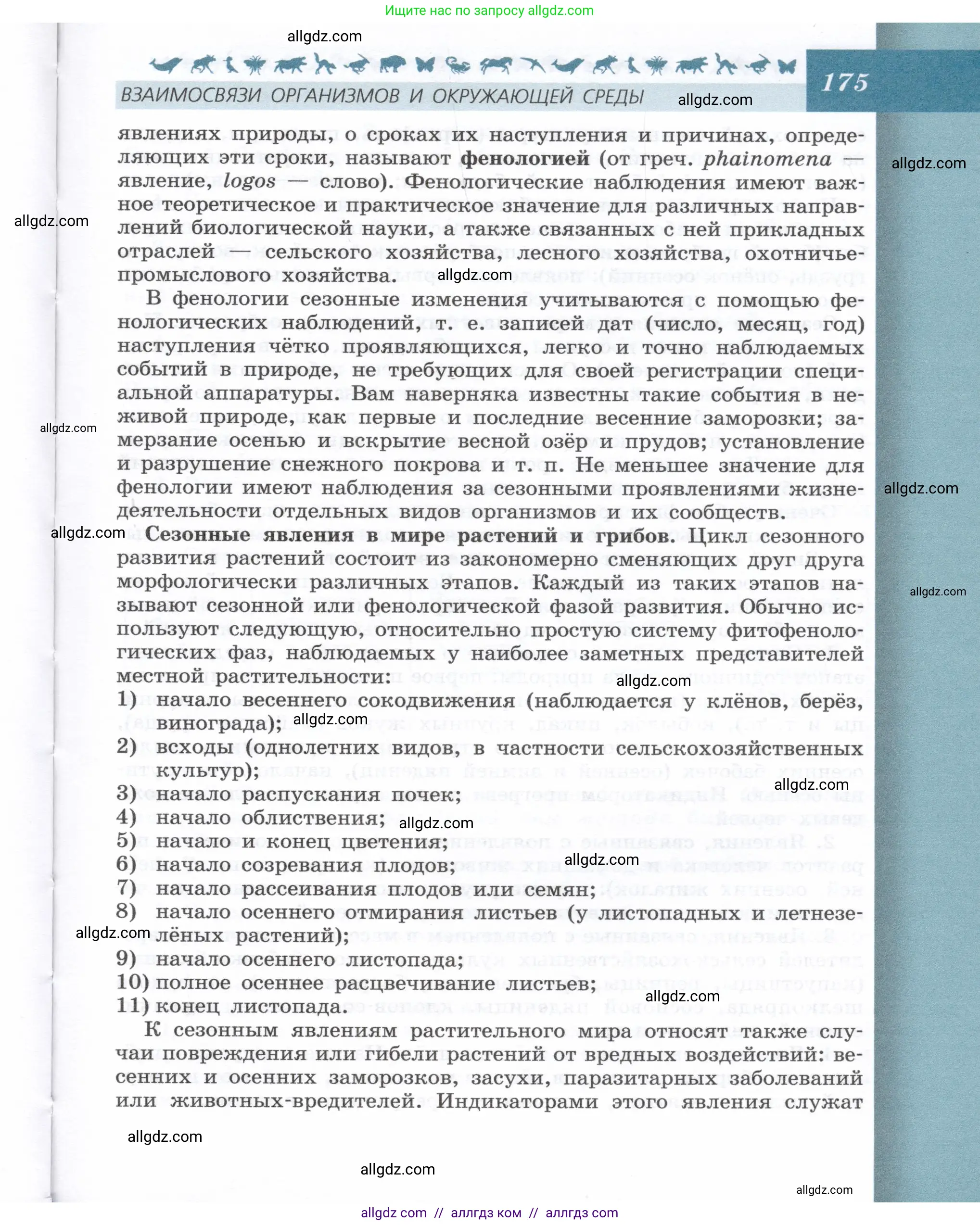 Биология, 9 класс Учебник, автор: Пасечник Владимир Васильевич, издательство Просвещение, Москва, 2019, страница 175