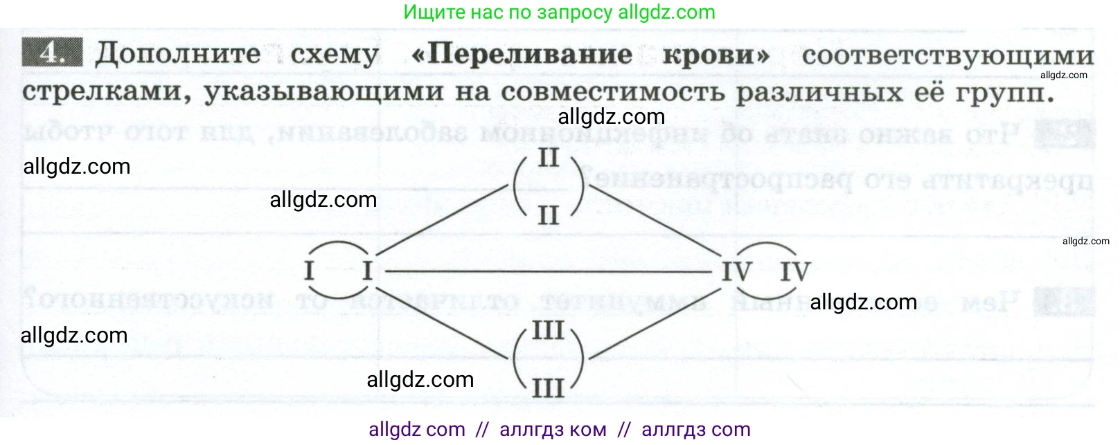 Биология, 9 класс рабочая тетрадь, авторы: Пасечник Владимир Васильевич, Швецов Глеб Геннадьевич, издательство Просвещение, Москва, 2023, розового цвета, страница 61, номер 4, Условие