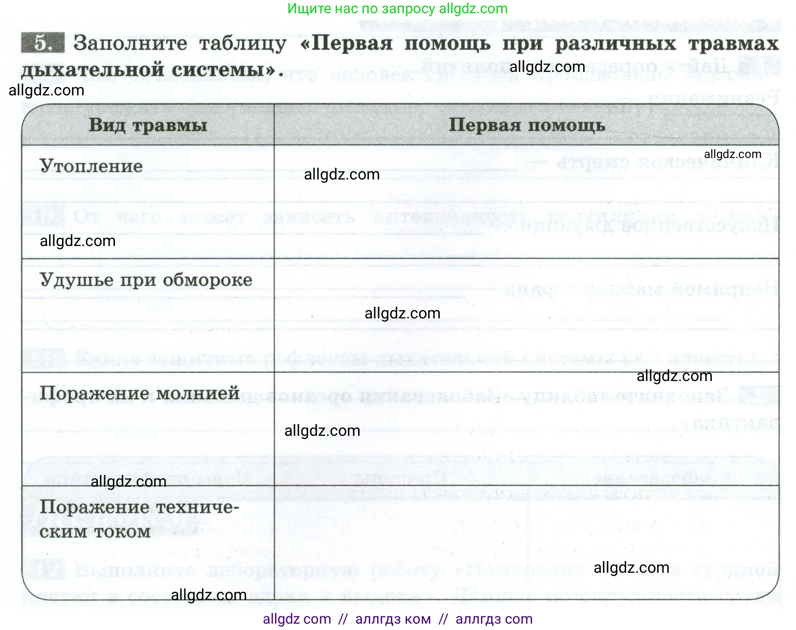 Биология, 9 класс рабочая тетрадь, авторы: Пасечник Владимир Васильевич, Швецов Глеб Геннадьевич, издательство Просвещение, Москва, 2023, розового цвета, страница 80, номер 5, Условие